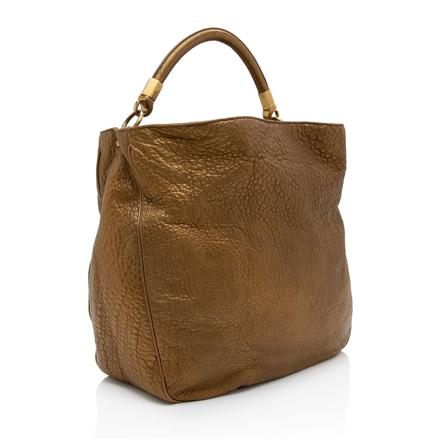 Saint Laurent Metallic Leather Roady Large Hobo 1waUqq