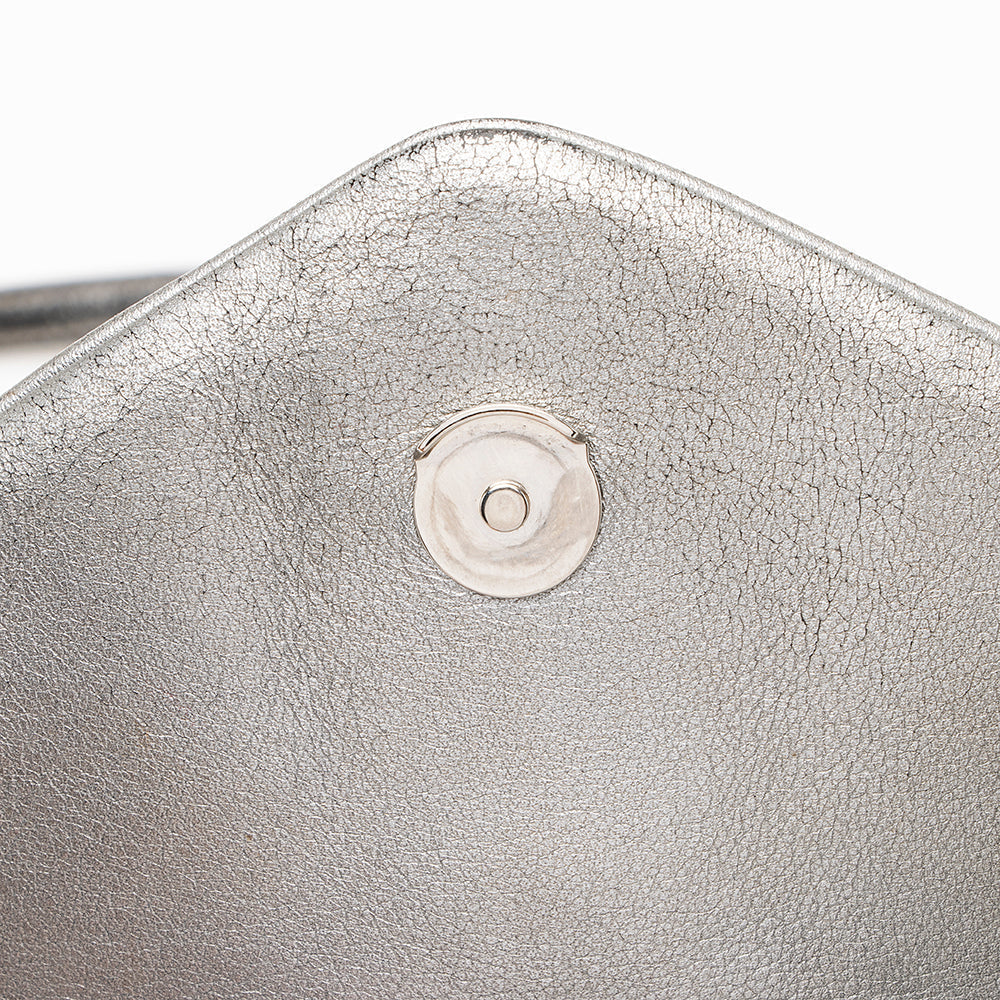 Saint Laurent Metallic Matelasse Calfskin LouLou Toy Crossbody Bag 21046