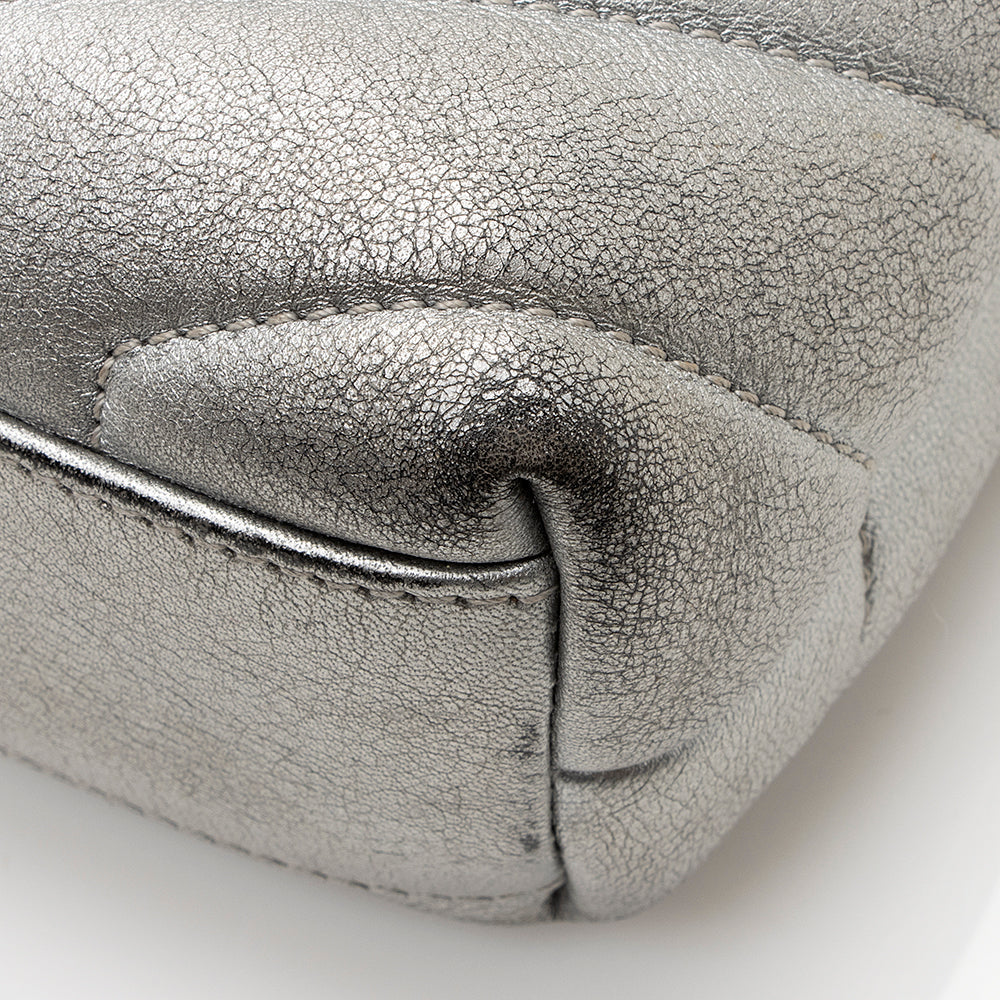 Saint Laurent Metallic Matelasse Calfskin LouLou Toy Crossbody Bag 21046