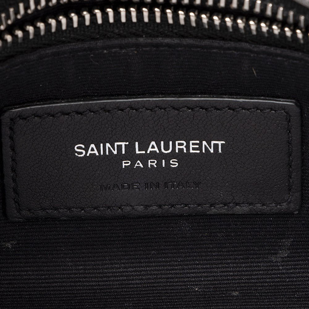 Saint Laurent Metallic Matelasse Calfskin LouLou Toy Crossbody Bag 21046