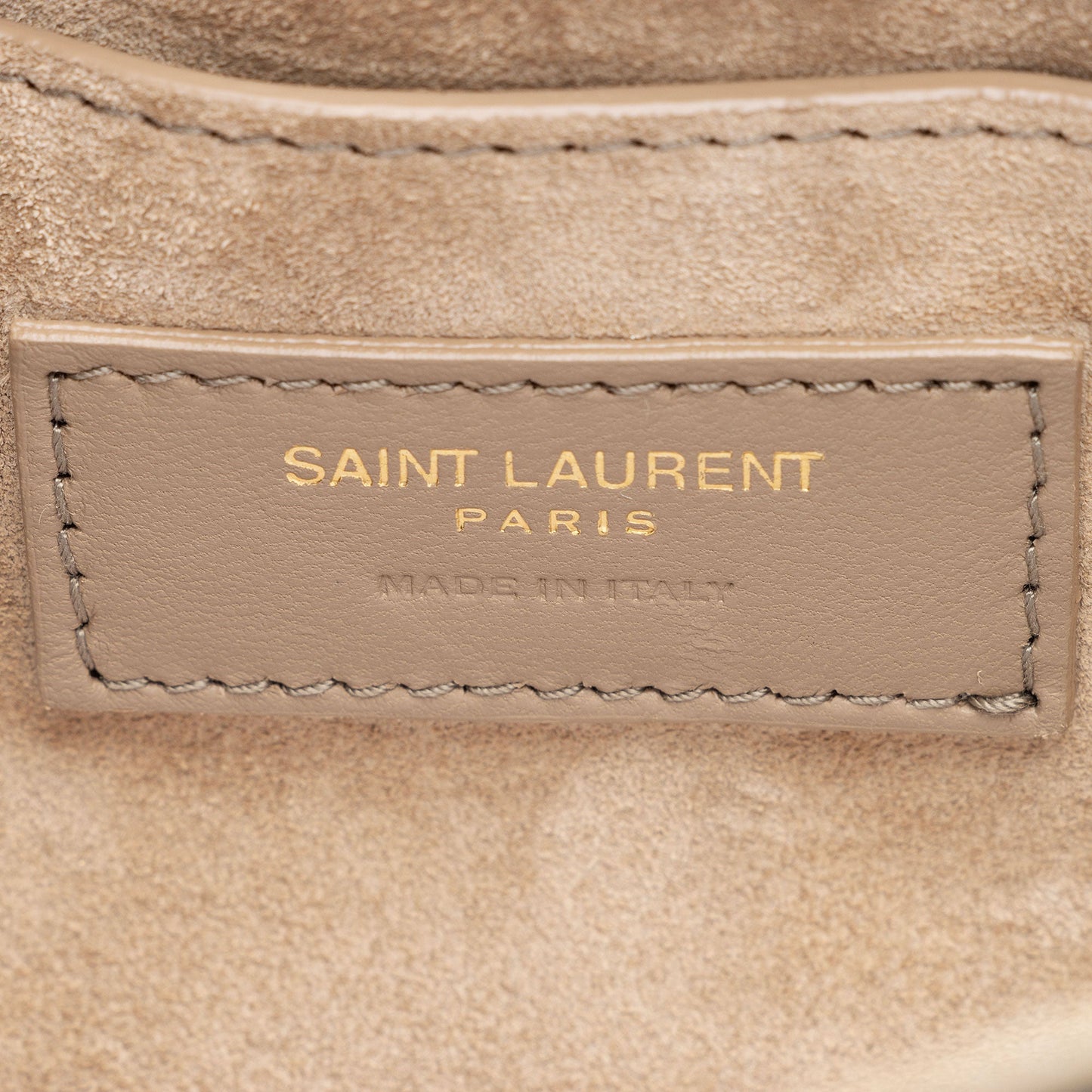 Saint Laurent Metallic Quilted Satin Monogram Le 57 Hobo Ef16wM