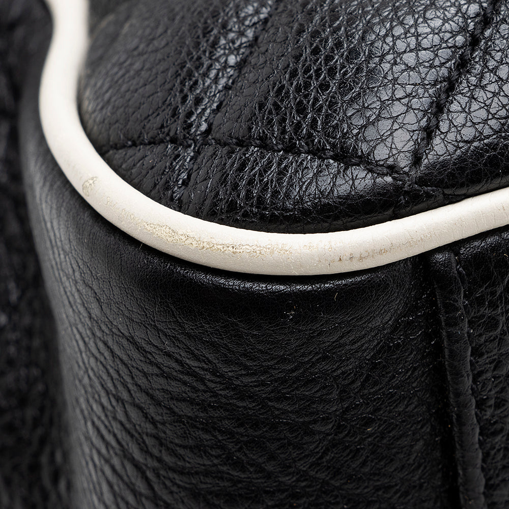 Saint Laurent Mixed Matelasse Calfskin Classic Monogram Soft Large Shoulder Bag 18799