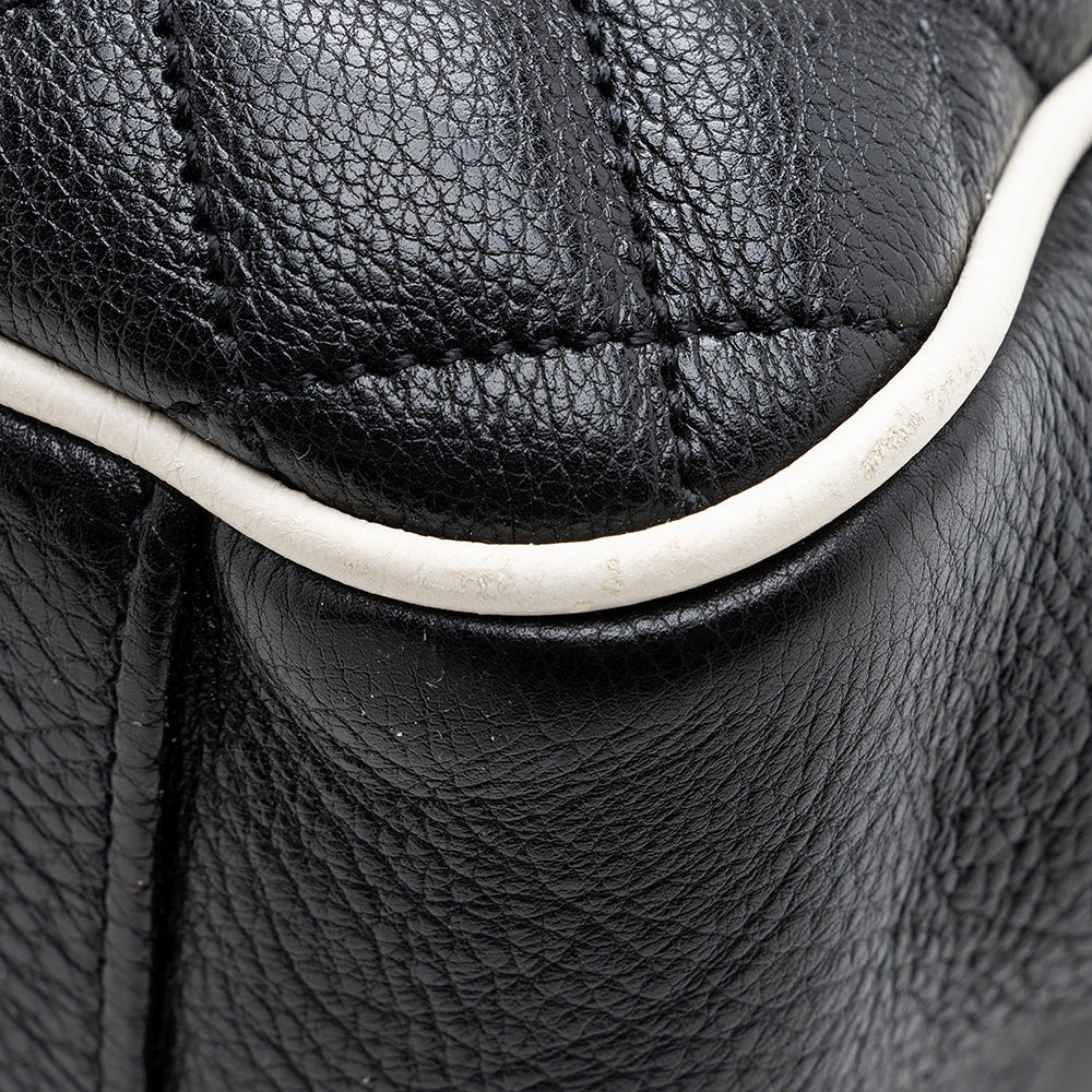 Saint Laurent Mixed Matelasse Calfskin Classic Monogram Soft Large Shoulder Bag 18799