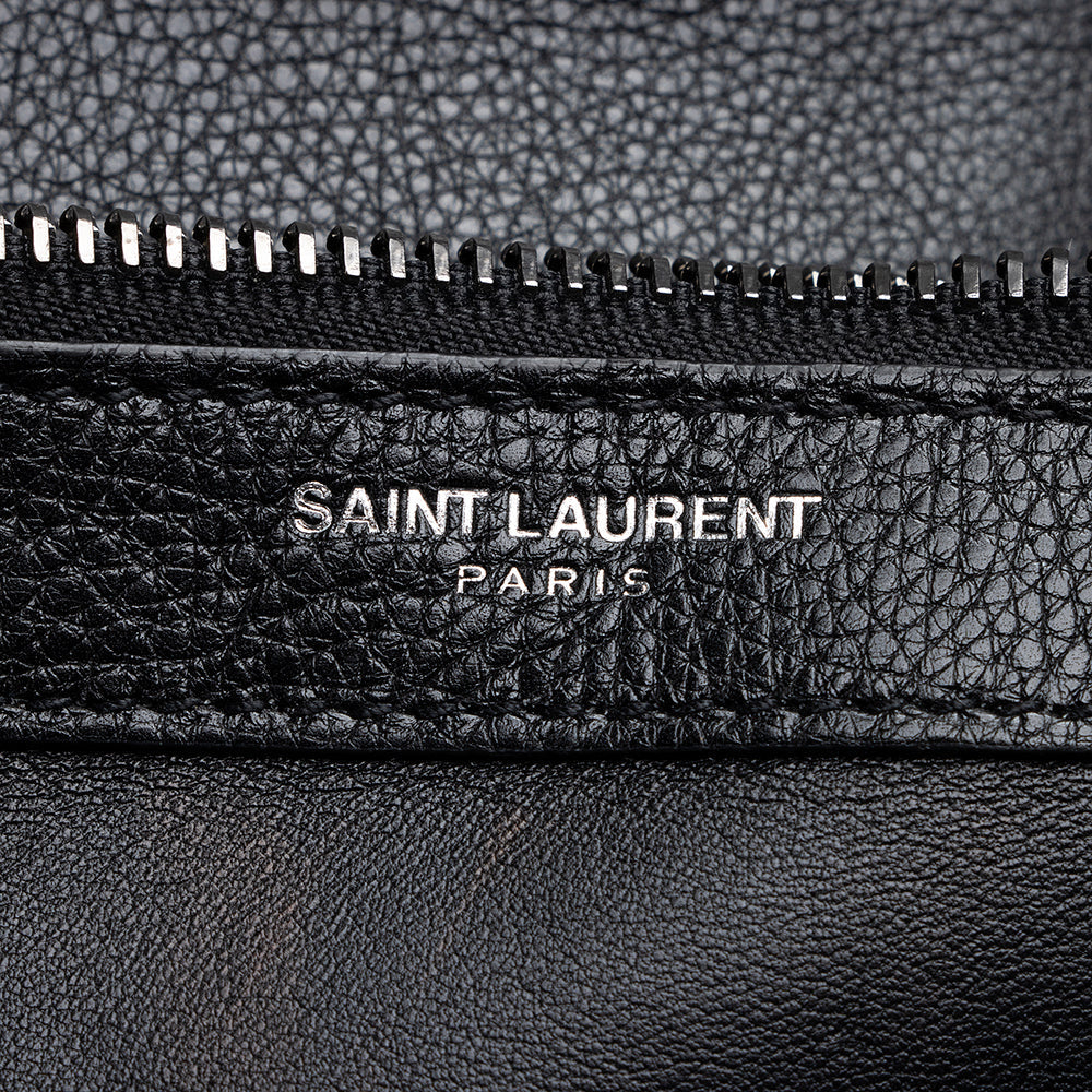 Saint Laurent Mixed Matelasse Calfskin Classic Monogram Soft Large Shoulder Bag 18799