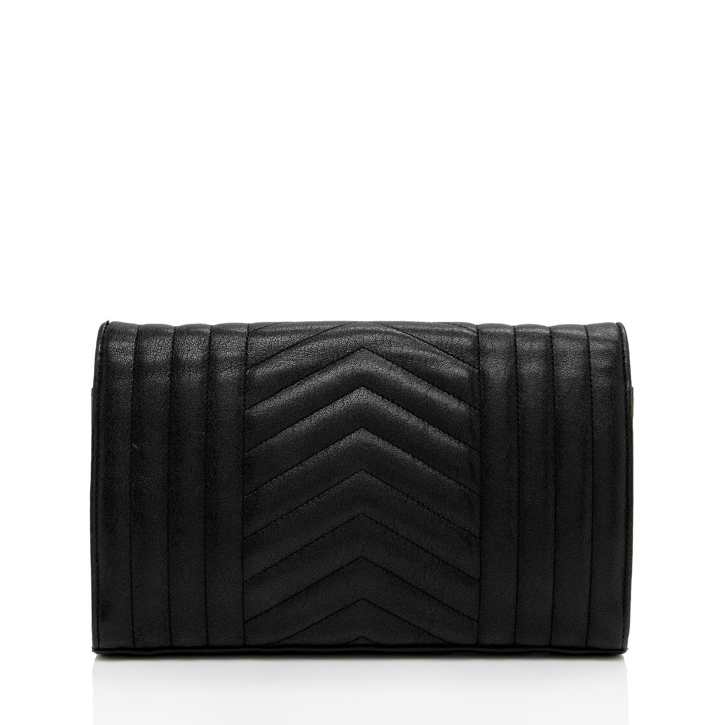 Saint Laurent Mixed Matelasse Calfskin Monogram Chain Wallet f944Ez