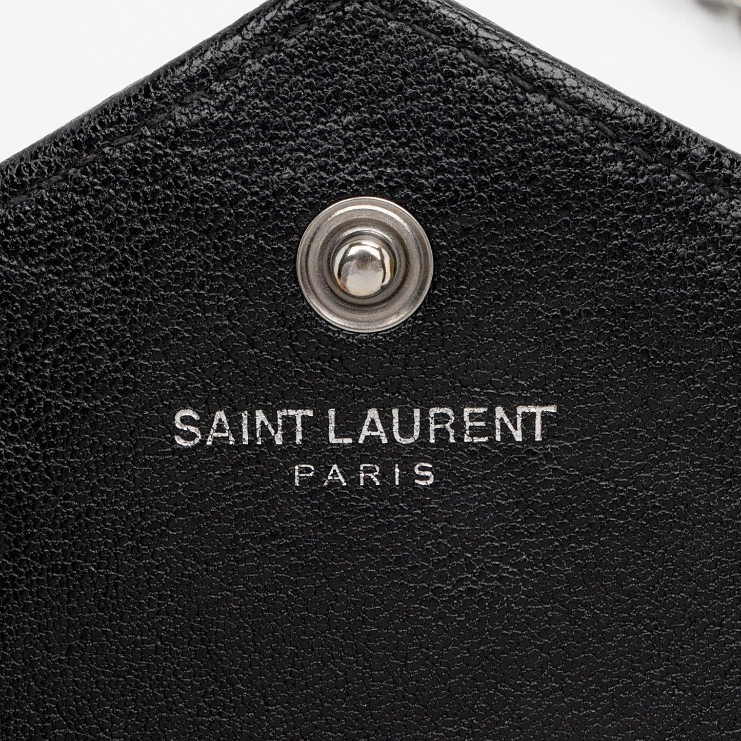 Saint Laurent Mixed Matelasse Calfskin Monogram Chain Wallet f944Ez