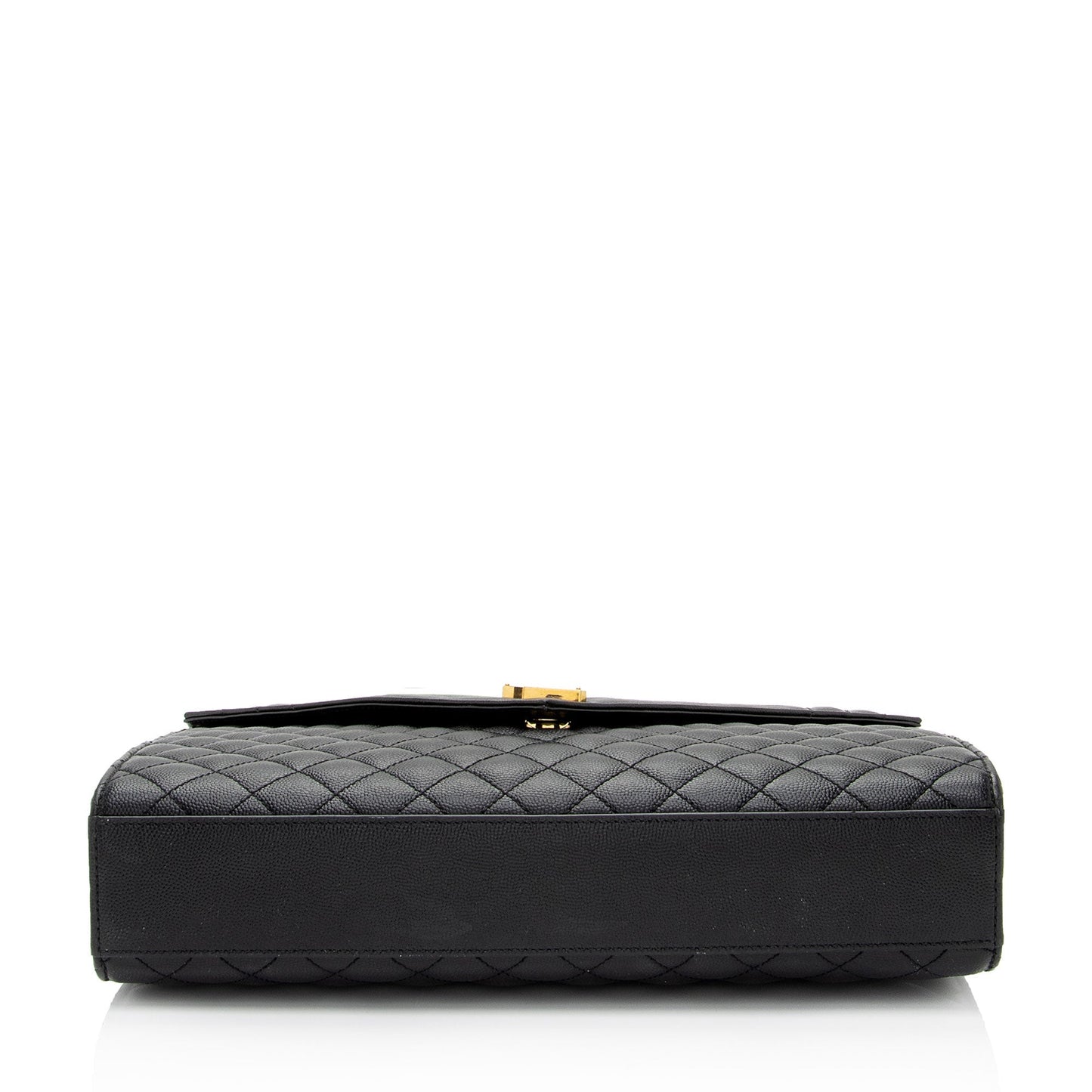 Saint Laurent Mixed Matelasse Grain de Poudre Monogram Large Envelope Bag bhZZVe