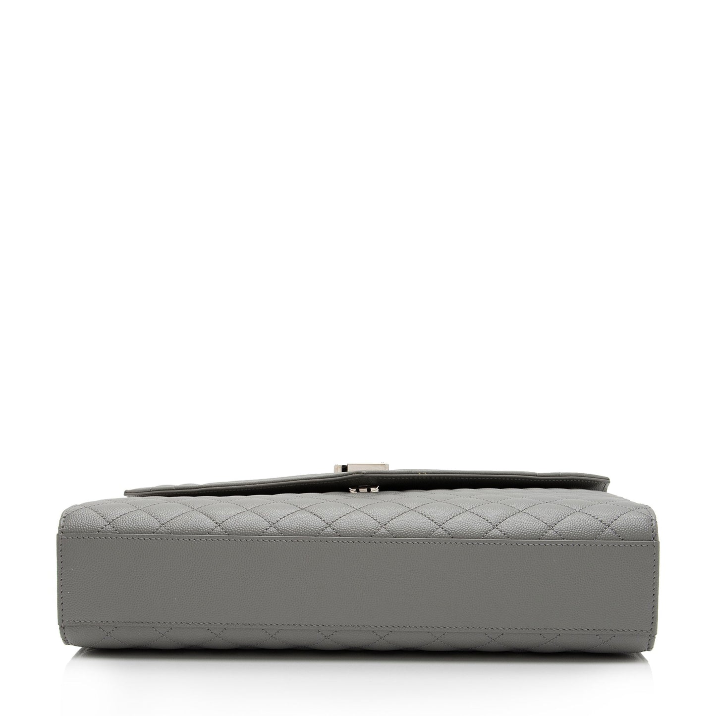 Saint Laurent Mixed Matelasse Grain de Poudre Monogram Large Envelope Bag 9oCzj0