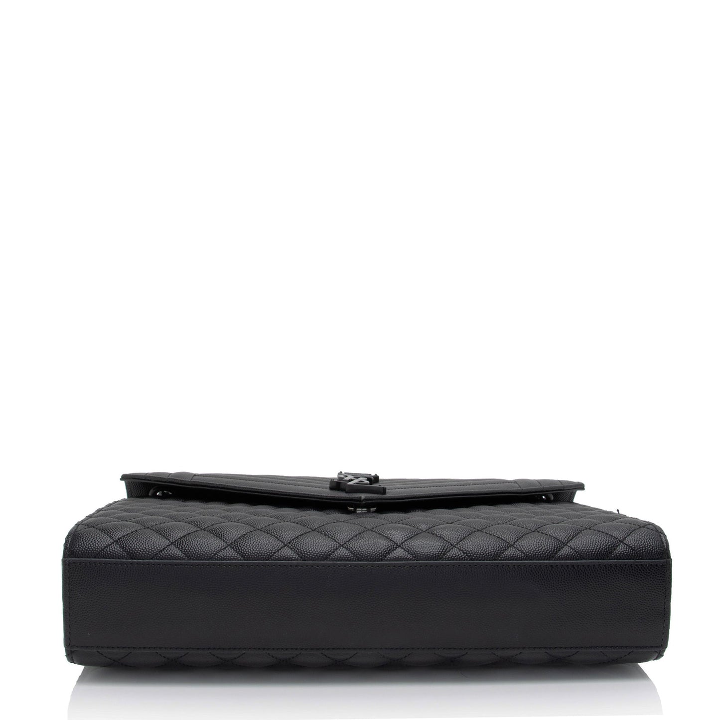 Saint Laurent Mixed Matelasse Grain de Poudre Monogram Large Envelope Bag DiLXbz