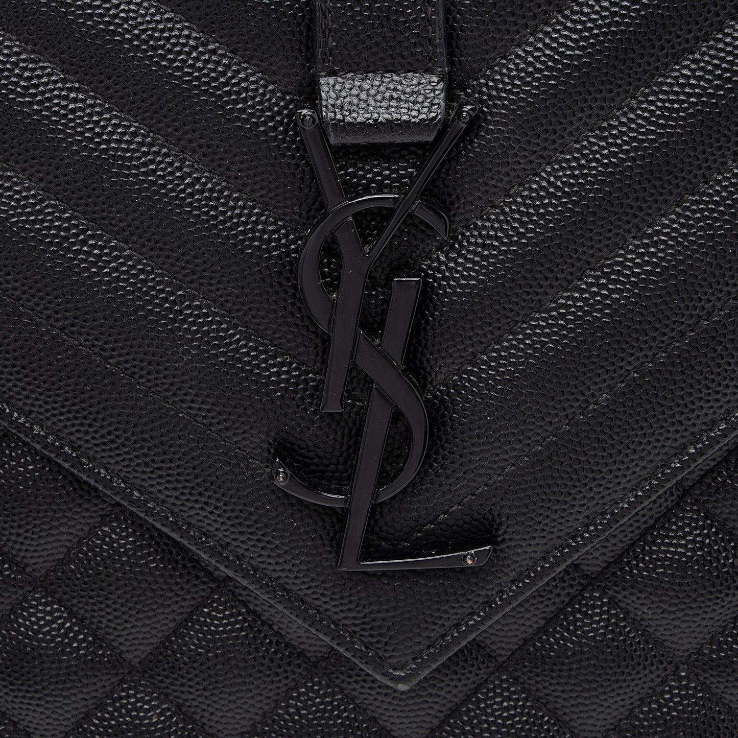 Saint Laurent Mixed Matelasse Grain de Poudre Monogram Large Envelope Bag DiLXbz