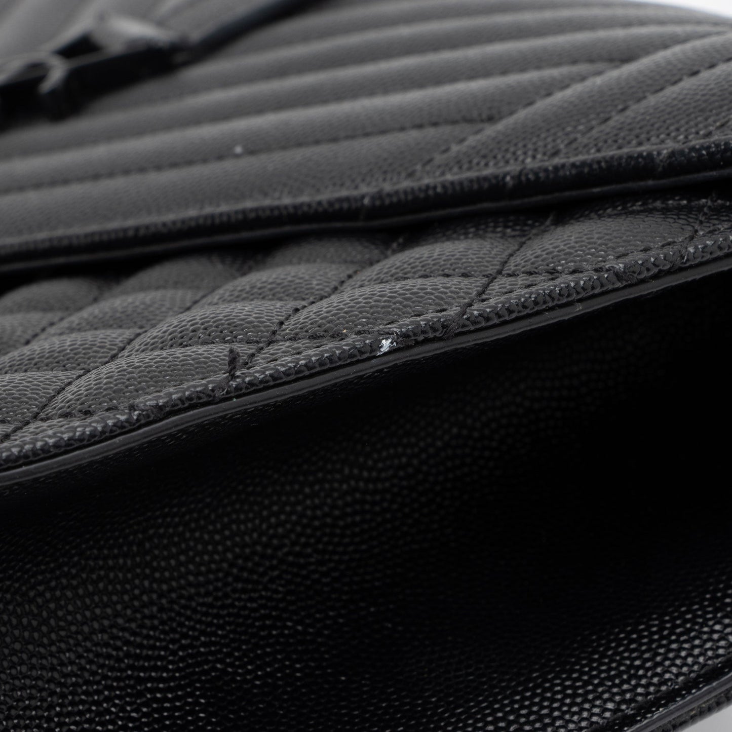 Saint Laurent Mixed Matelasse Grain de Poudre Monogram Large Envelope Bag DiLXbz