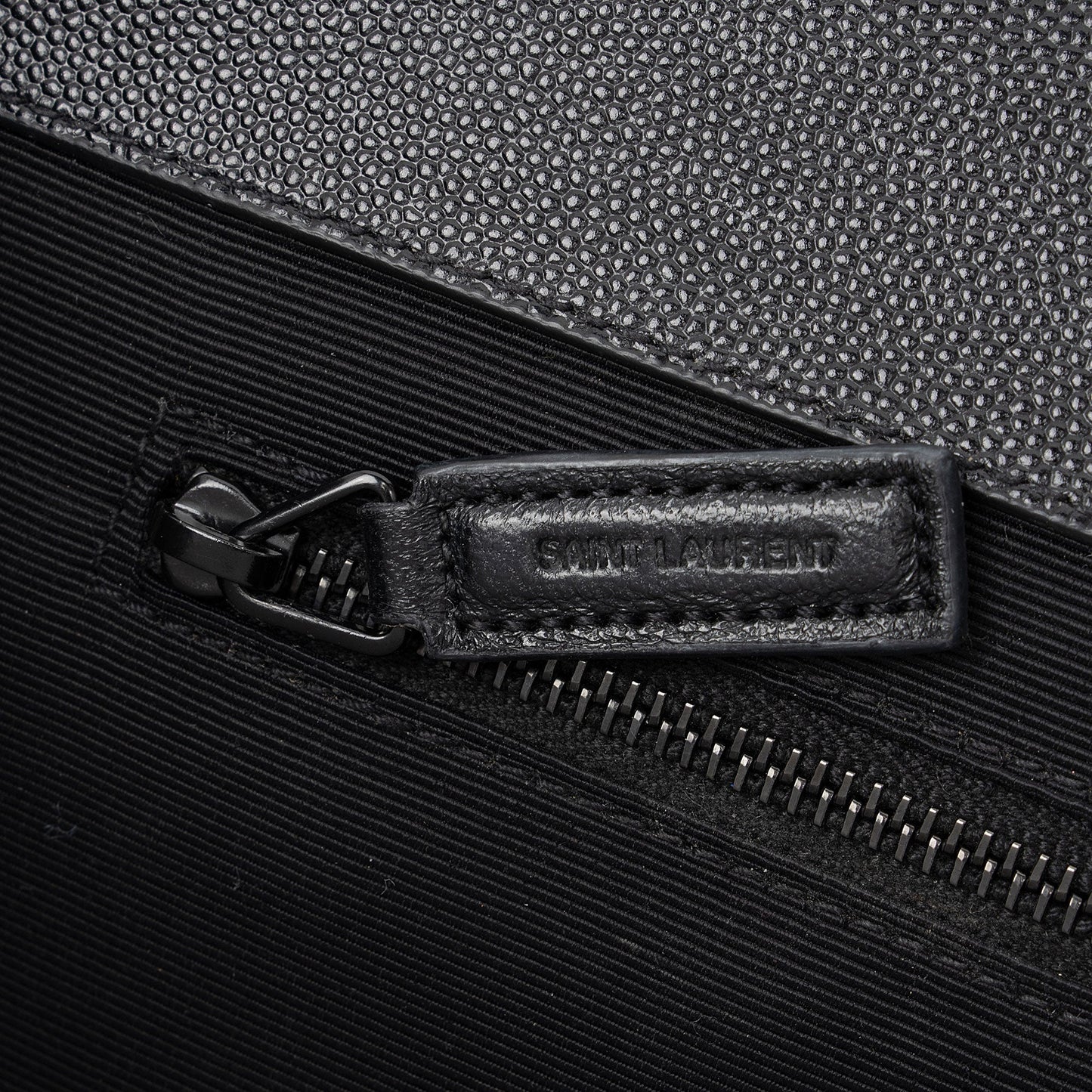 Saint Laurent Mixed Matelasse Grain de Poudre Monogram Large Envelope Bag DiLXbz