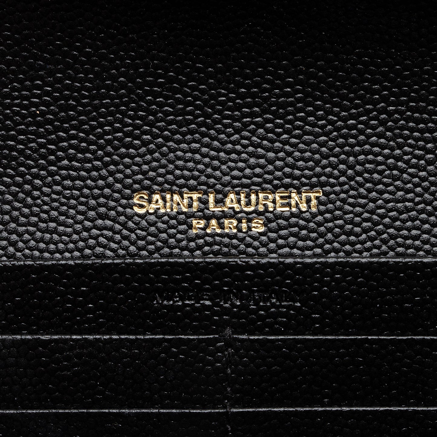 Saint Laurent Mixed Matelasse Grain de Poudre Monogram Large Envelope Wallet 22691