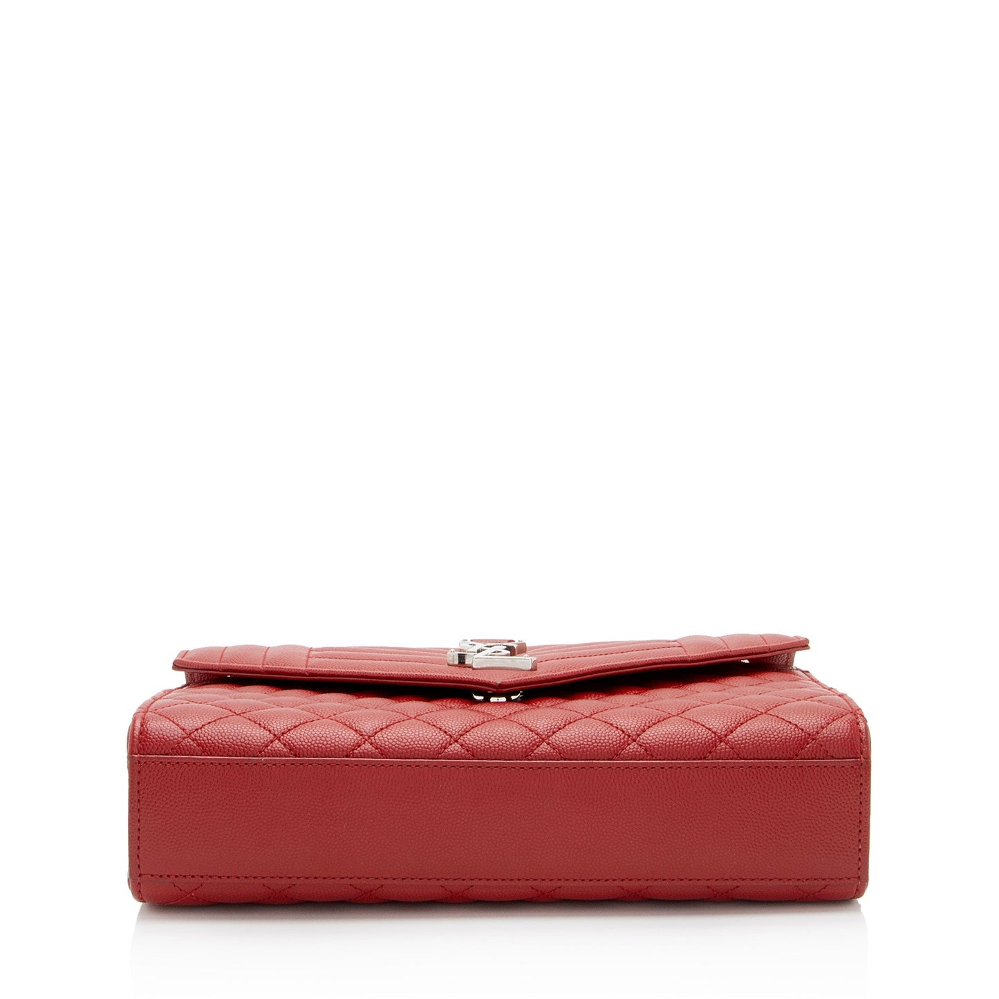 Saint Laurent Mixed Matelasse Grain de Poudre Monogram Medium Shoulder Bag 2Ox16z