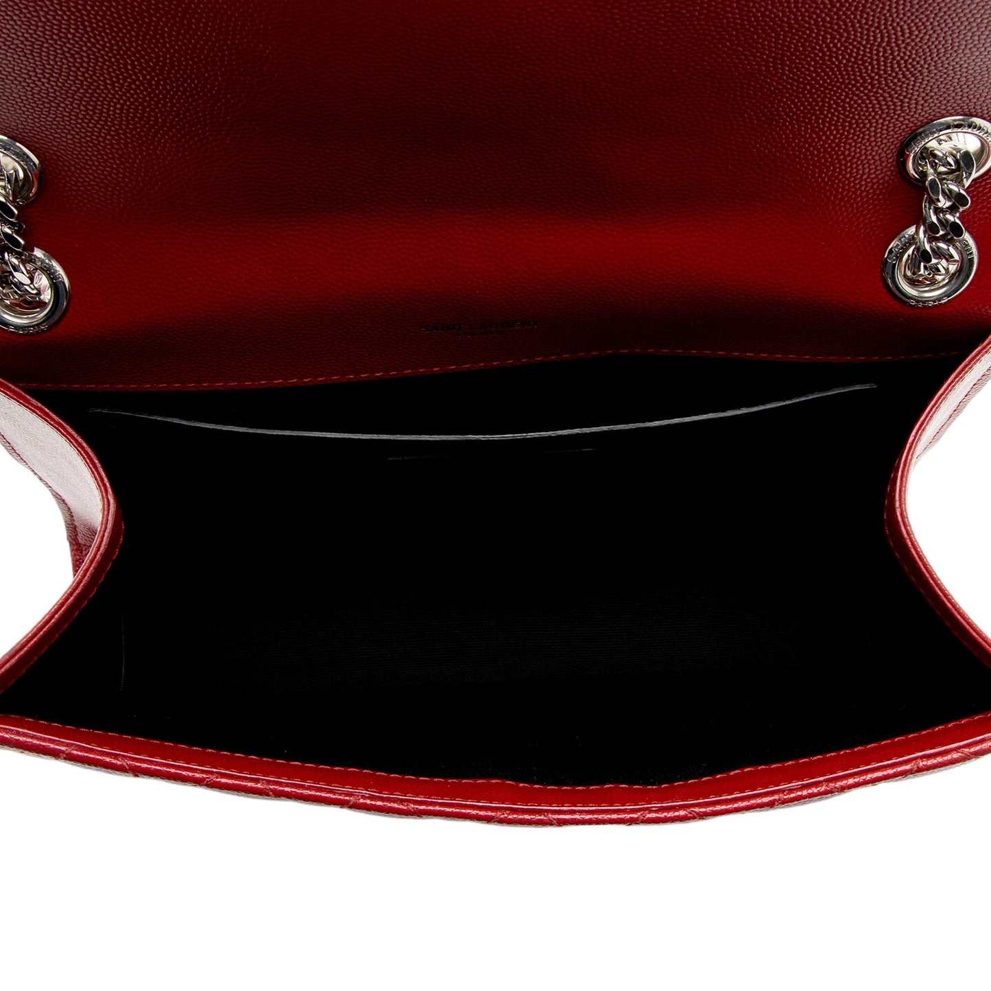 Saint Laurent Mixed Matelasse Grain de Poudre Monogram Medium Shoulder Bag 2Ox16z