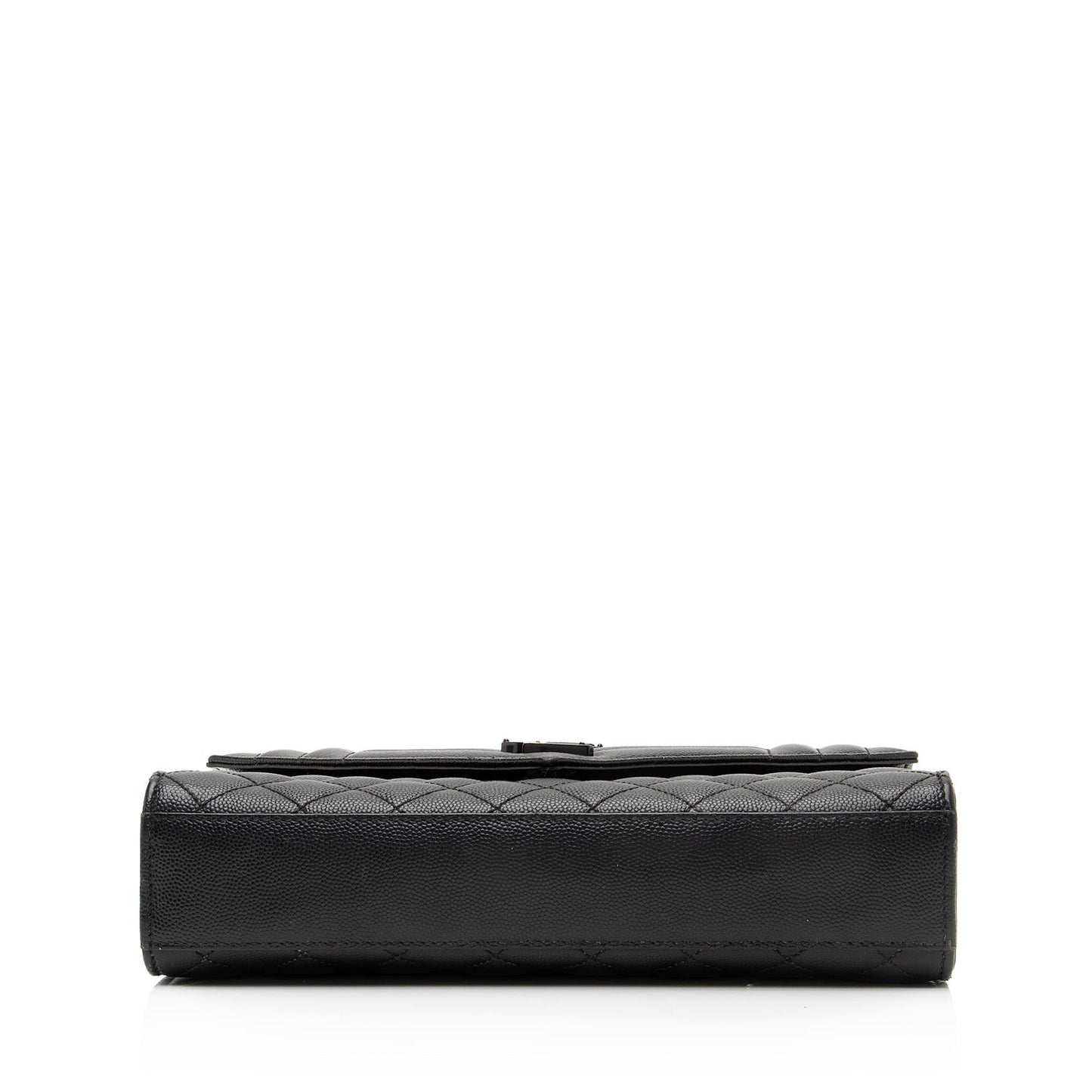 Saint Laurent Mixed Matelasse Grain de Poudre Monogram Medium Shoulder Bag 23369