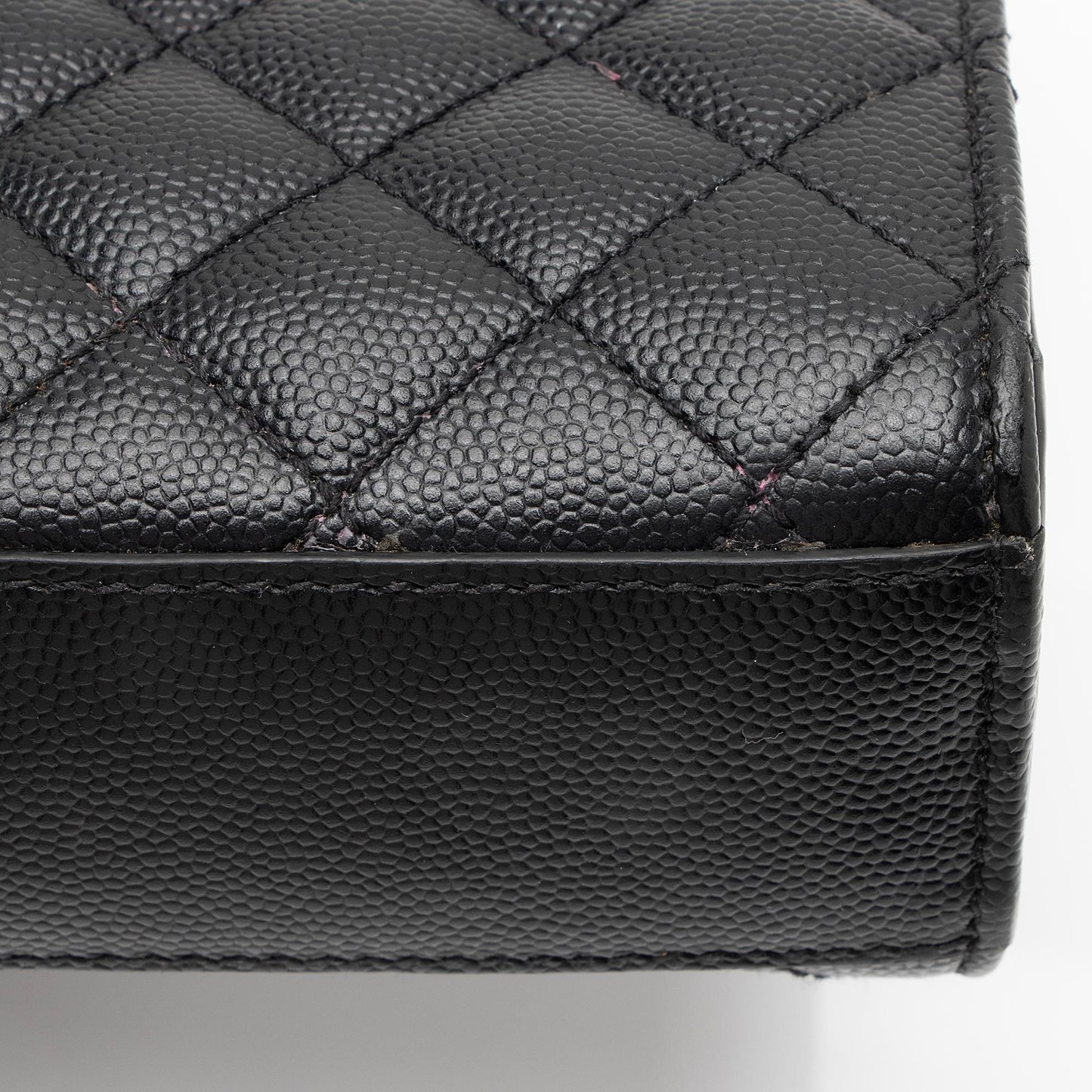 Saint Laurent Mixed Matelasse Grain de Poudre Monogram Medium Shoulder Bag 23369