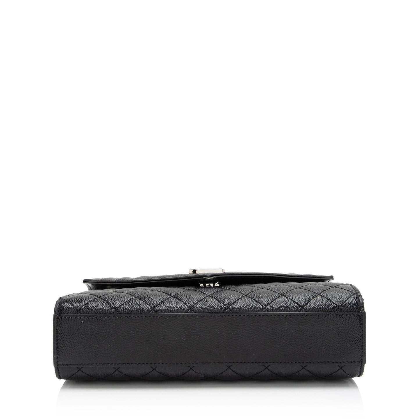 Saint Laurent Mixed Matelasse Grain de Poudre Monogram Medium Shoulder Bag xBAr0v