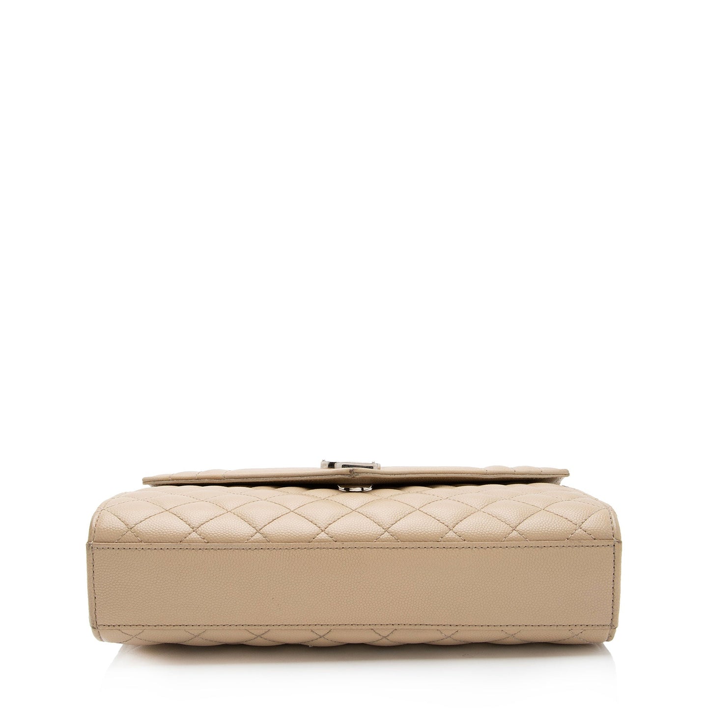 Saint Laurent Mixed Matelasse Grain de Poudre Monogram Medium Shoulder Bag AvP2UF