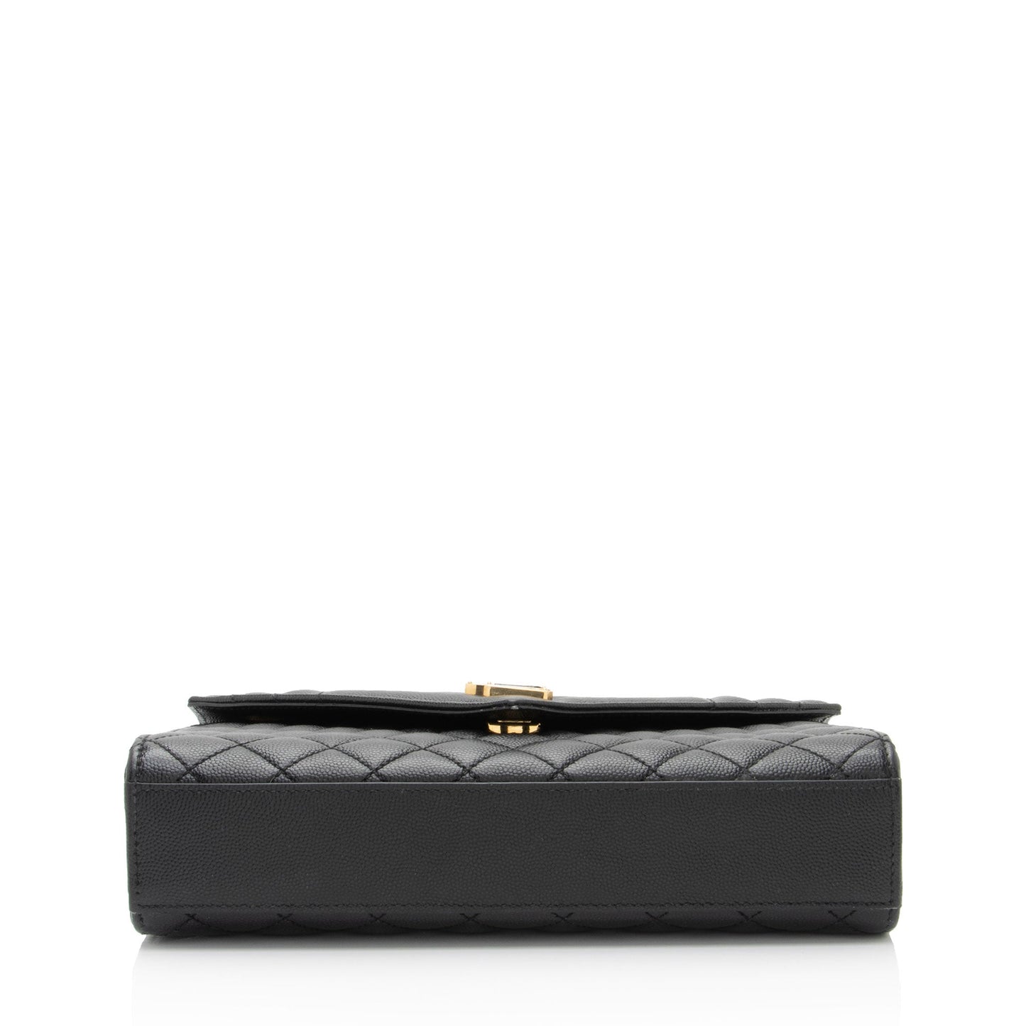 Saint Laurent Mixed Matelasse Grain de Poudre Monogram Medium Shoulder Bag nC1SPa