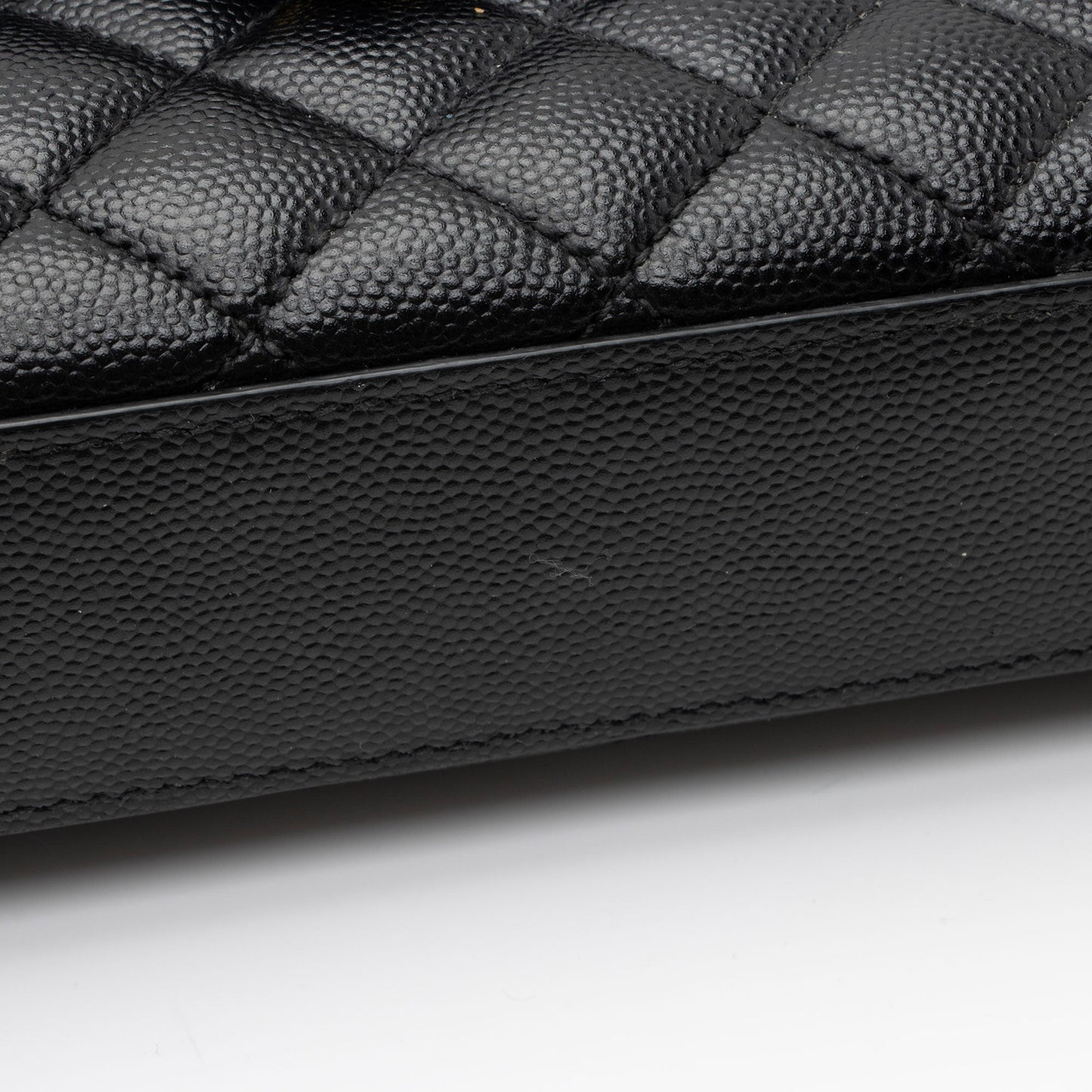 Saint Laurent Mixed Matelasse Grain de Poudre Monogram Medium Shoulder Bag nC1SPa