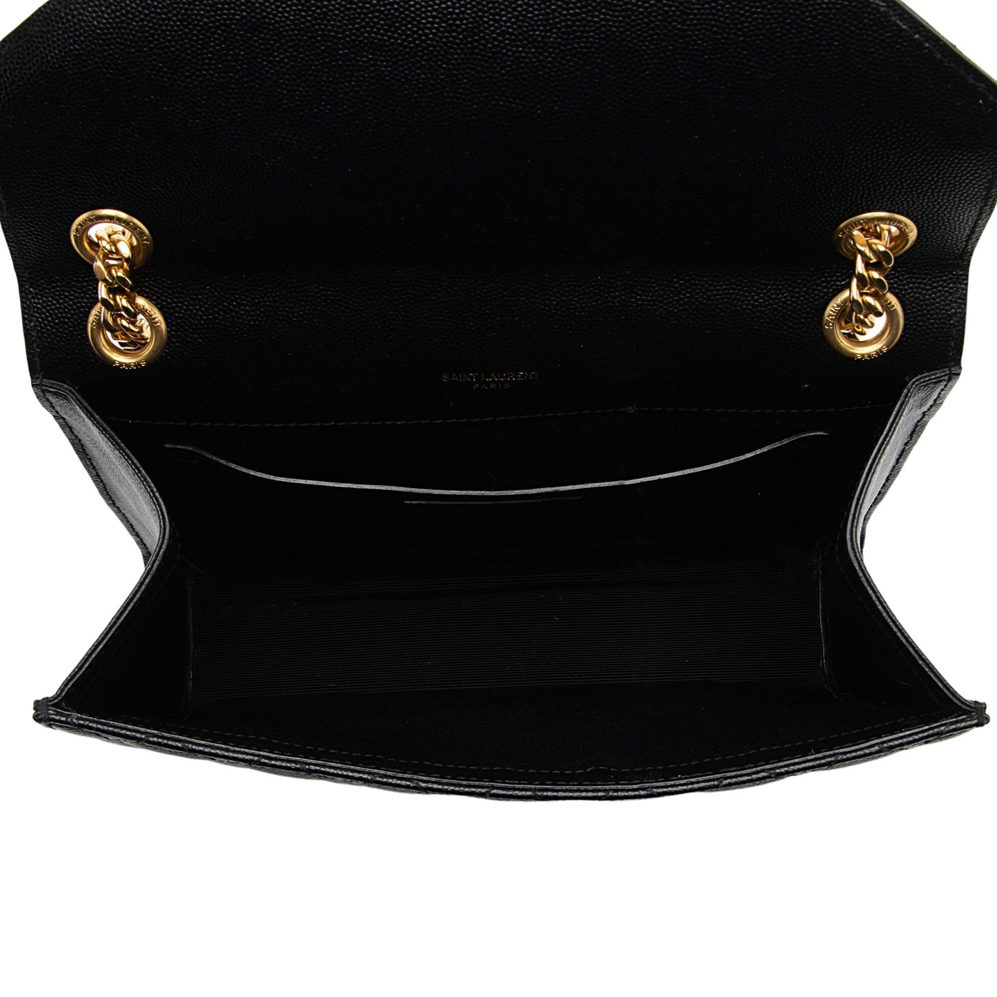 Saint Laurent Mixed Matelasse Grain de Poudre Monogram Medium Shoulder Bag nC1SPa