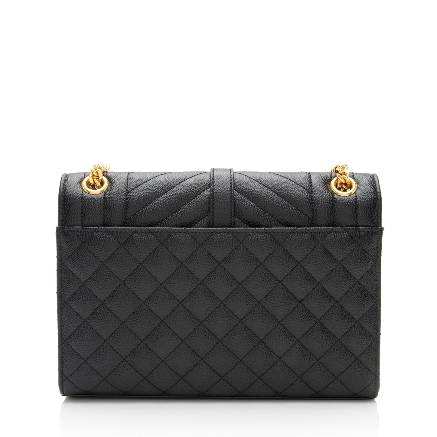 Saint Laurent Mixed Matelasse Grain de Poudre Monogram Medium Shoulder Bag 9klfDc