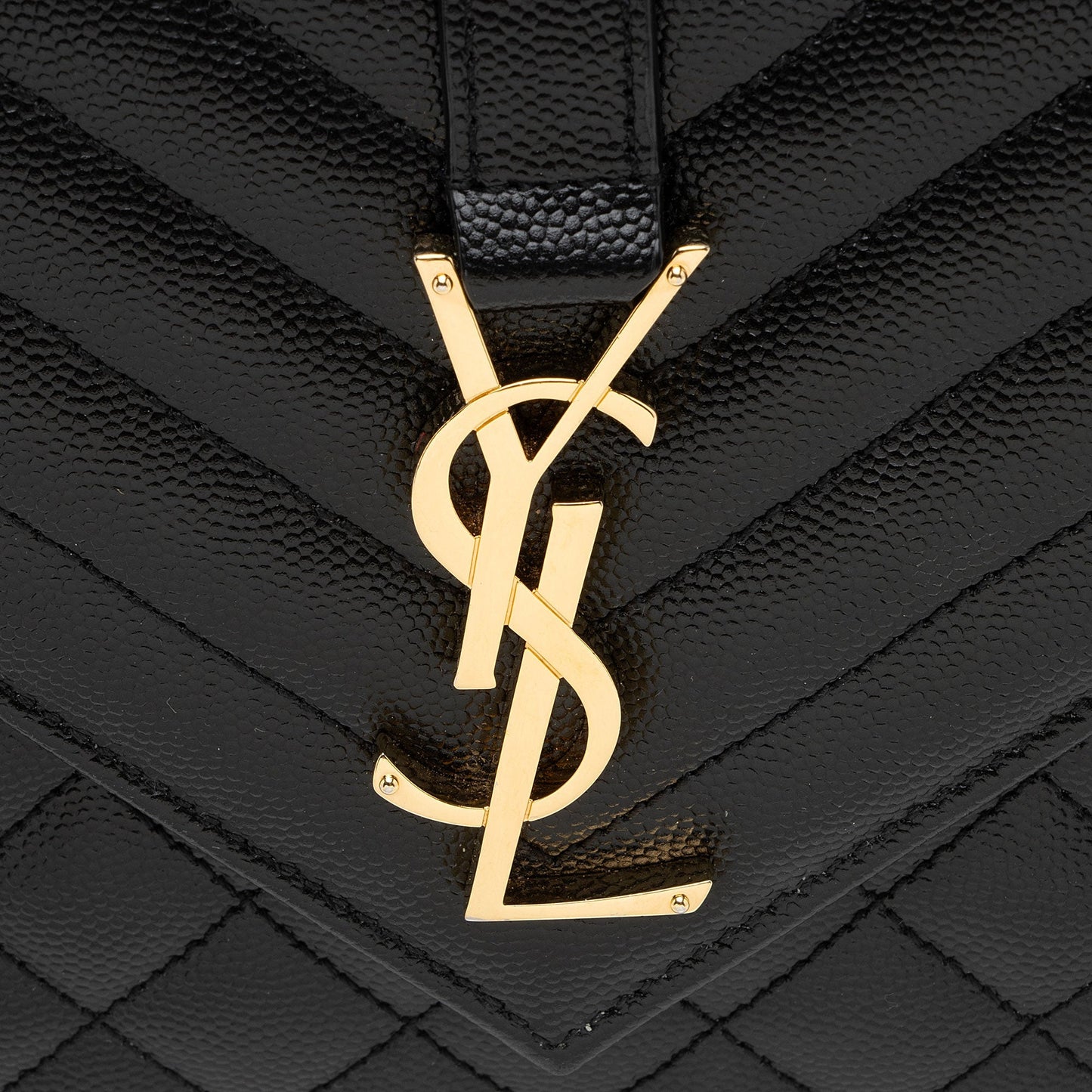 Saint Laurent Mixed Matelasse Grain de Poudre Monogram Medium Shoulder Bag 9klfDc