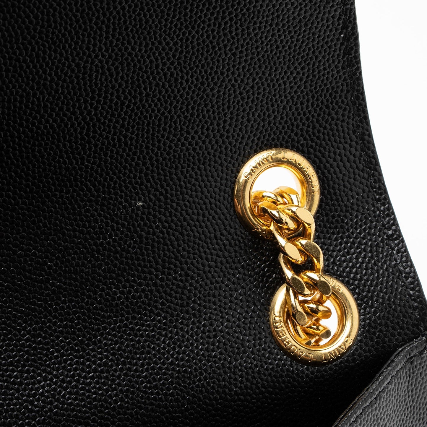 Saint Laurent Mixed Matelasse Grain de Poudre Monogram Medium Shoulder Bag 9klfDc