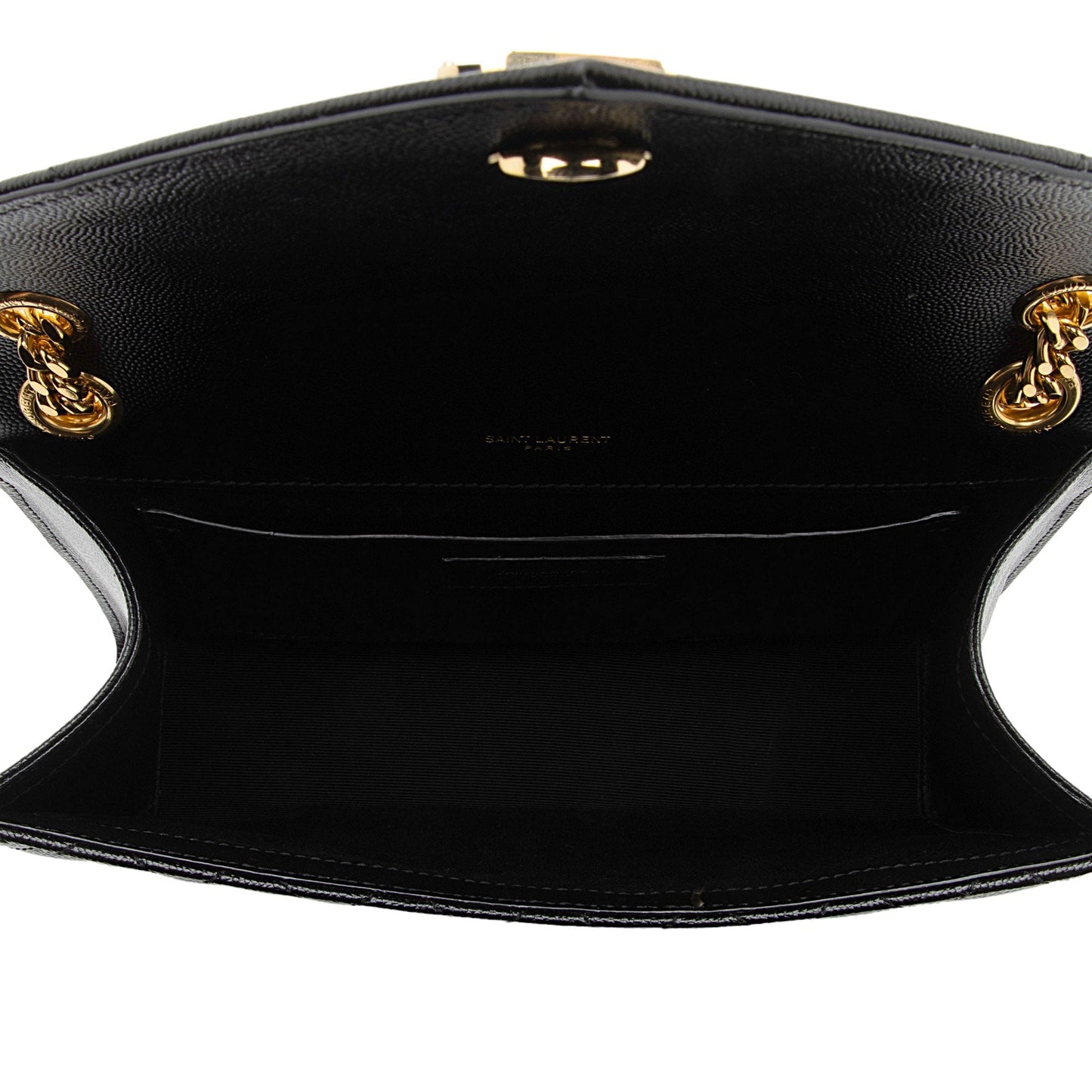 Saint Laurent Mixed Matelasse Grain de Poudre Monogram Medium Shoulder Bag 9klfDc