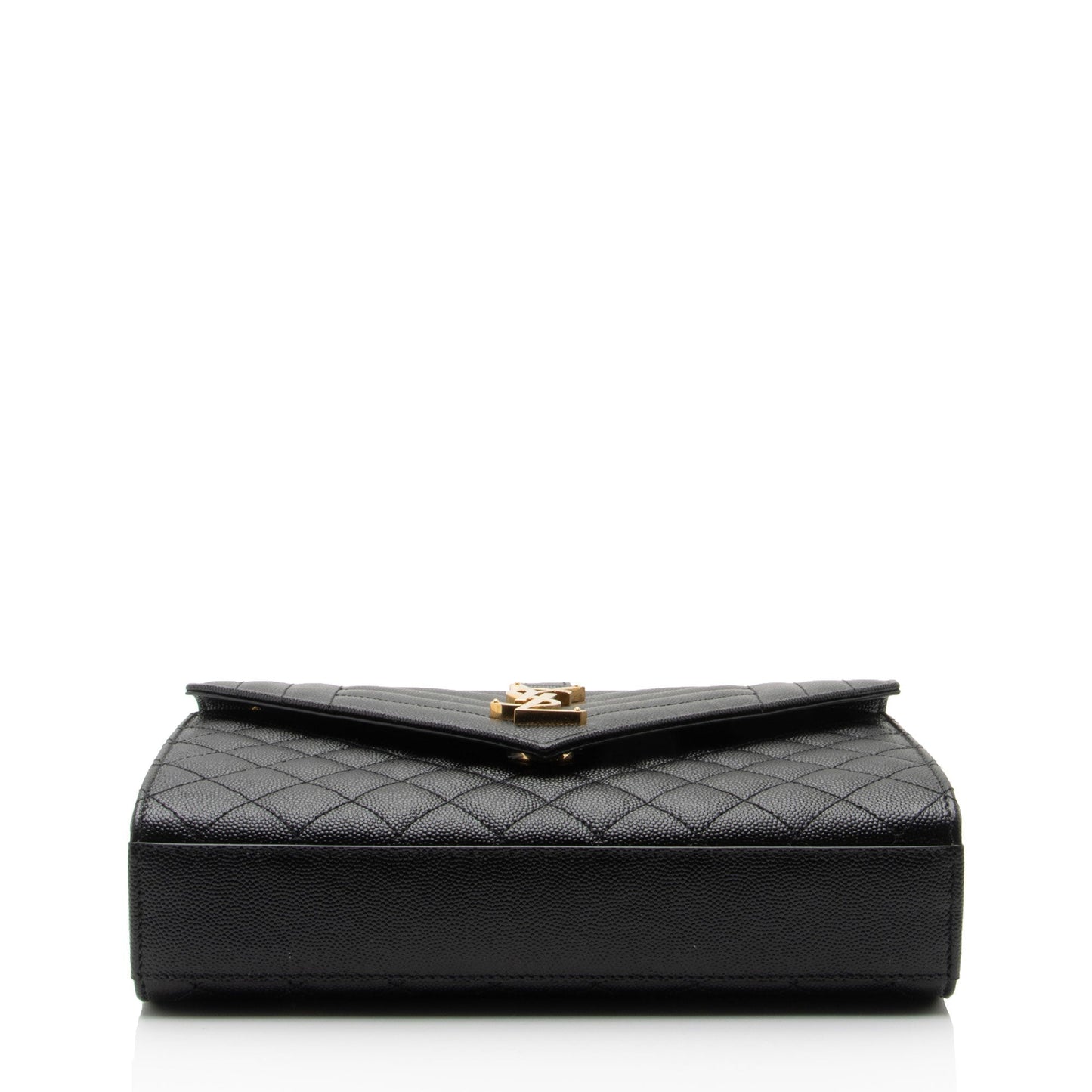 Saint Laurent Mixed Matelasse Grain de Poudre Monogram Medium Shoulder Bag vIsSXF