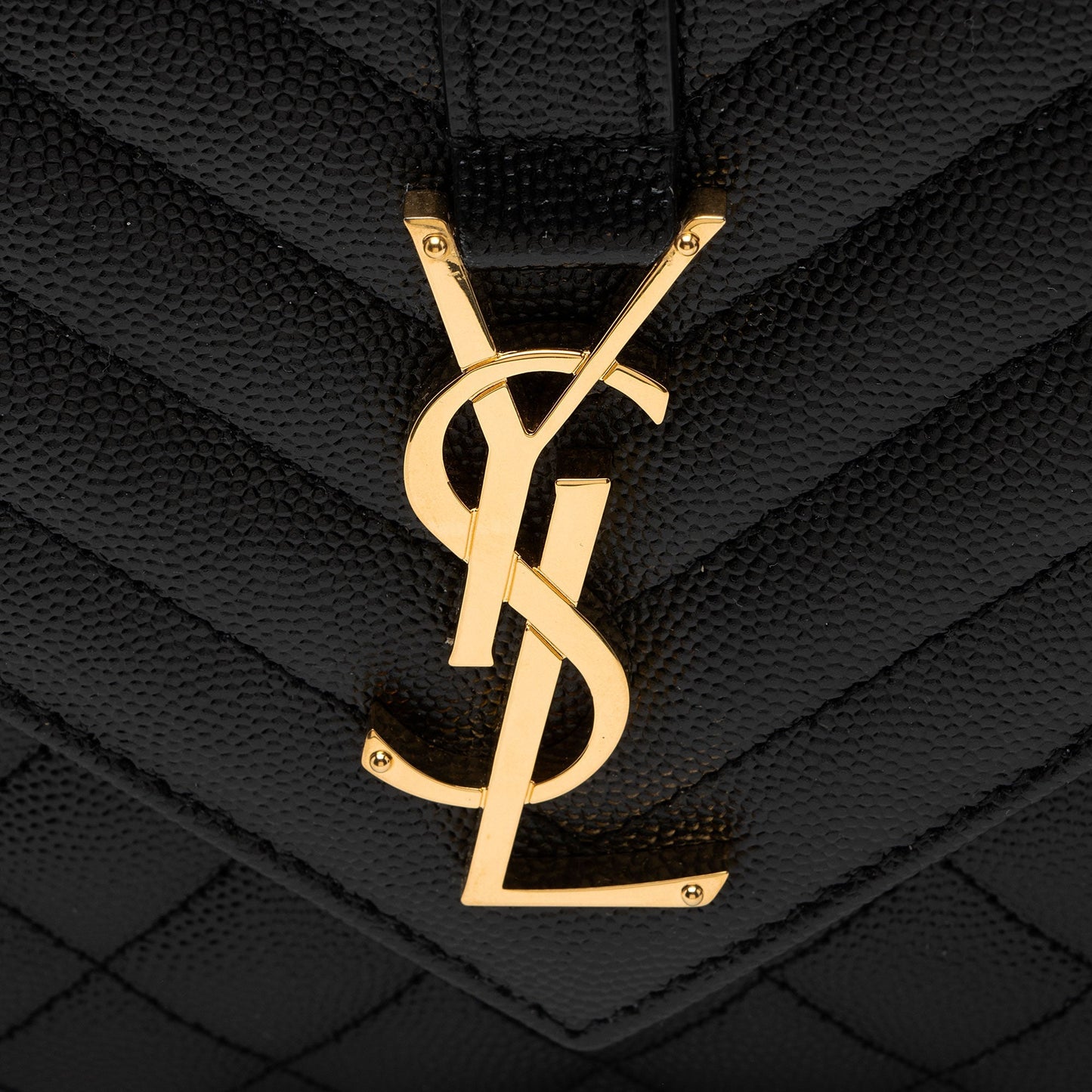 Saint Laurent Mixed Matelasse Grain de Poudre Monogram Medium Shoulder Bag vIsSXF