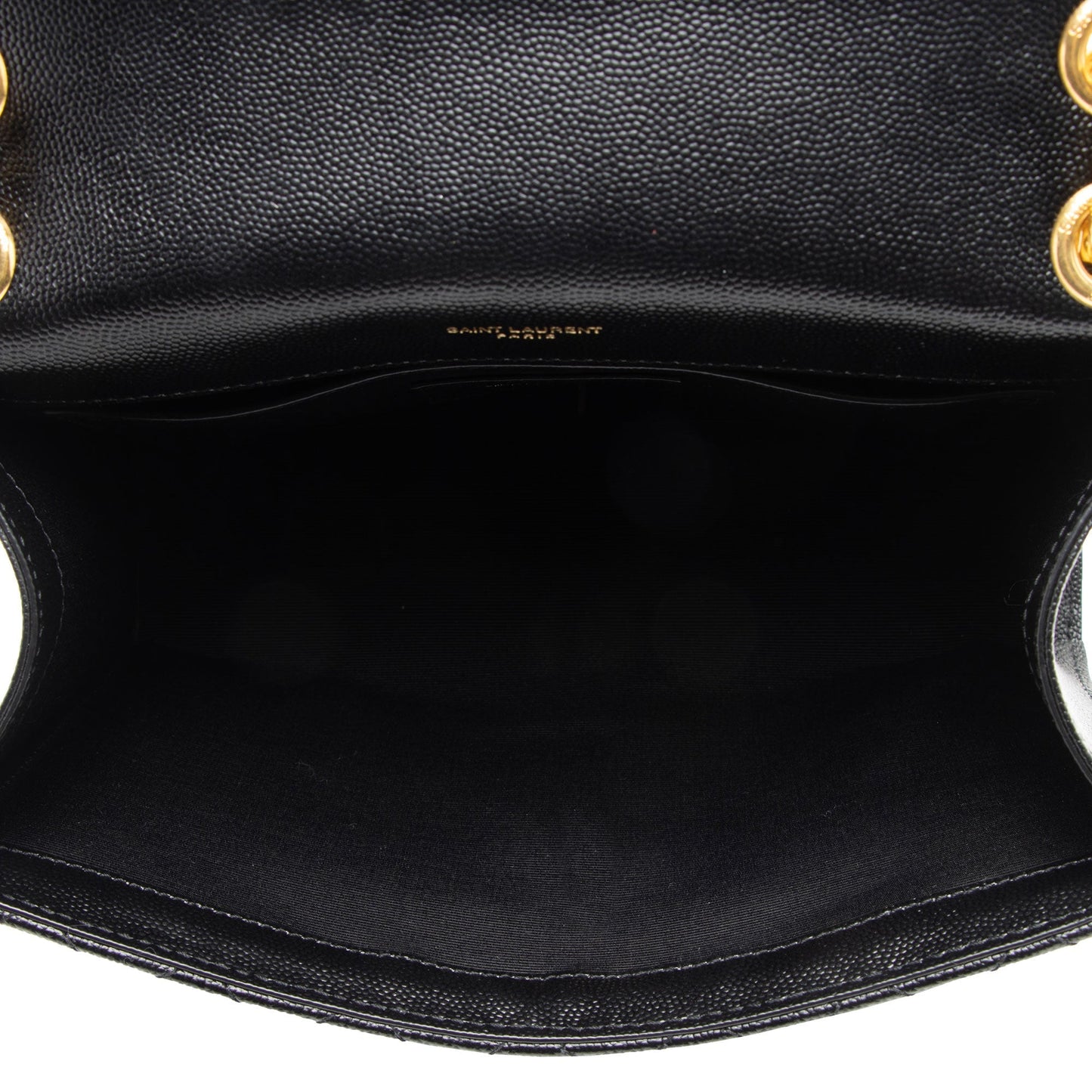 Saint Laurent Mixed Matelasse Grain de Poudre Monogram Medium Shoulder Bag vIsSXF