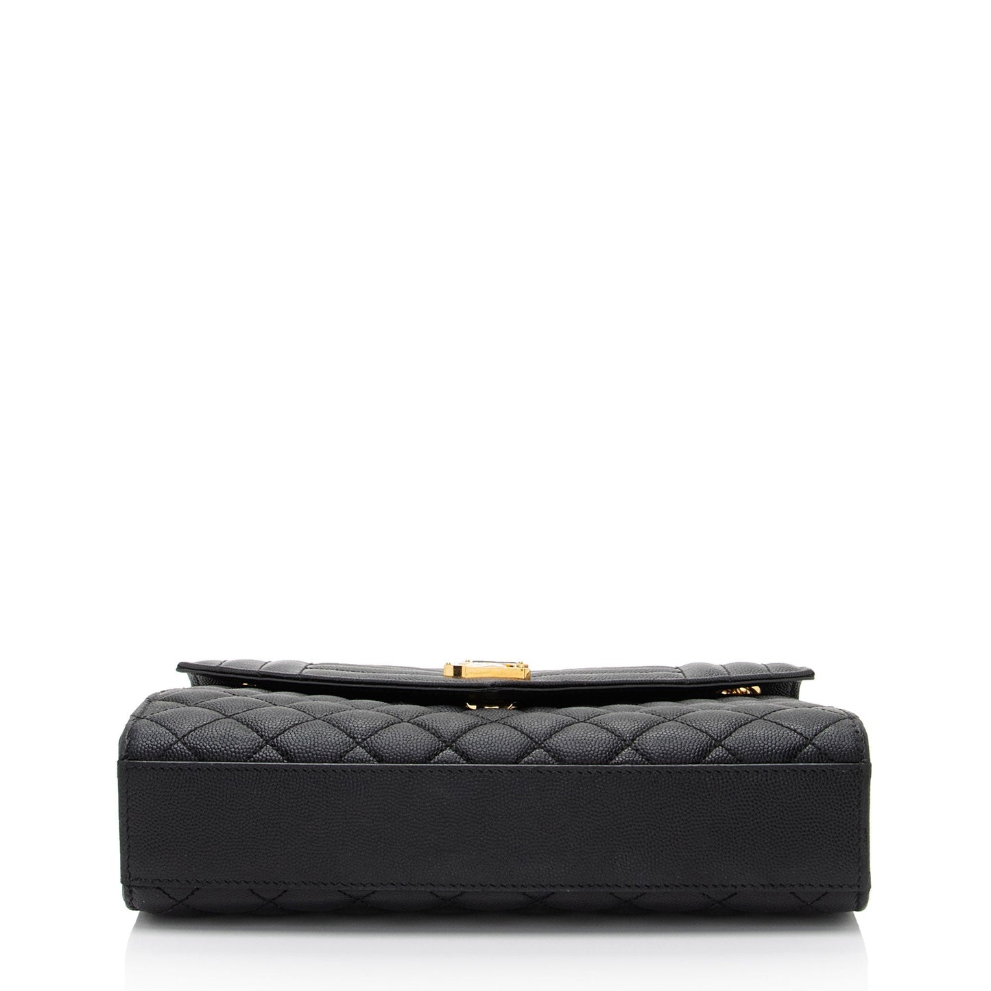Saint Laurent Mixed Matelasse Grain de Poudre Monogram Medium Shoulder Bag rmK6K7