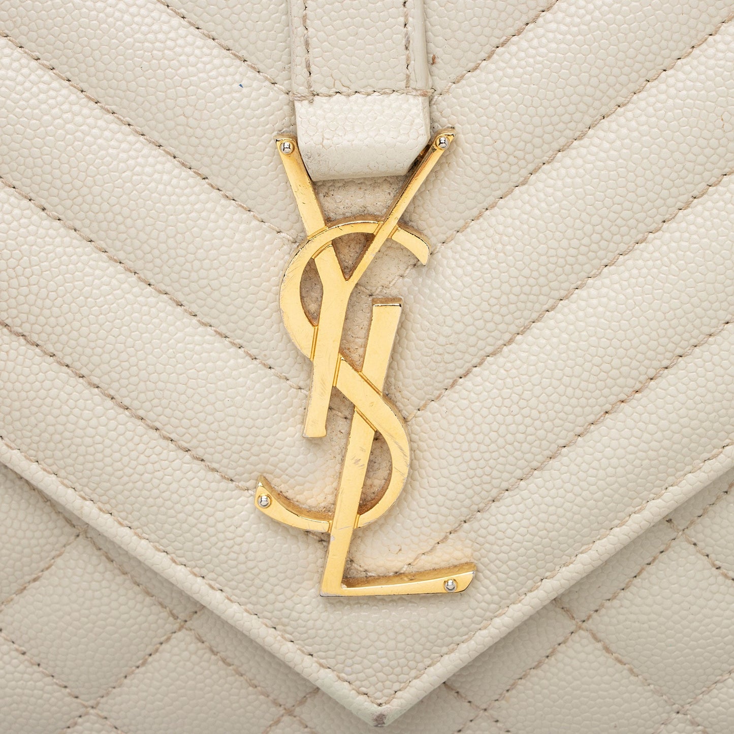 Saint Laurent Mixed Matelasse Grain de Poudre Monogram Medium Shoulder Bag zIEuMS