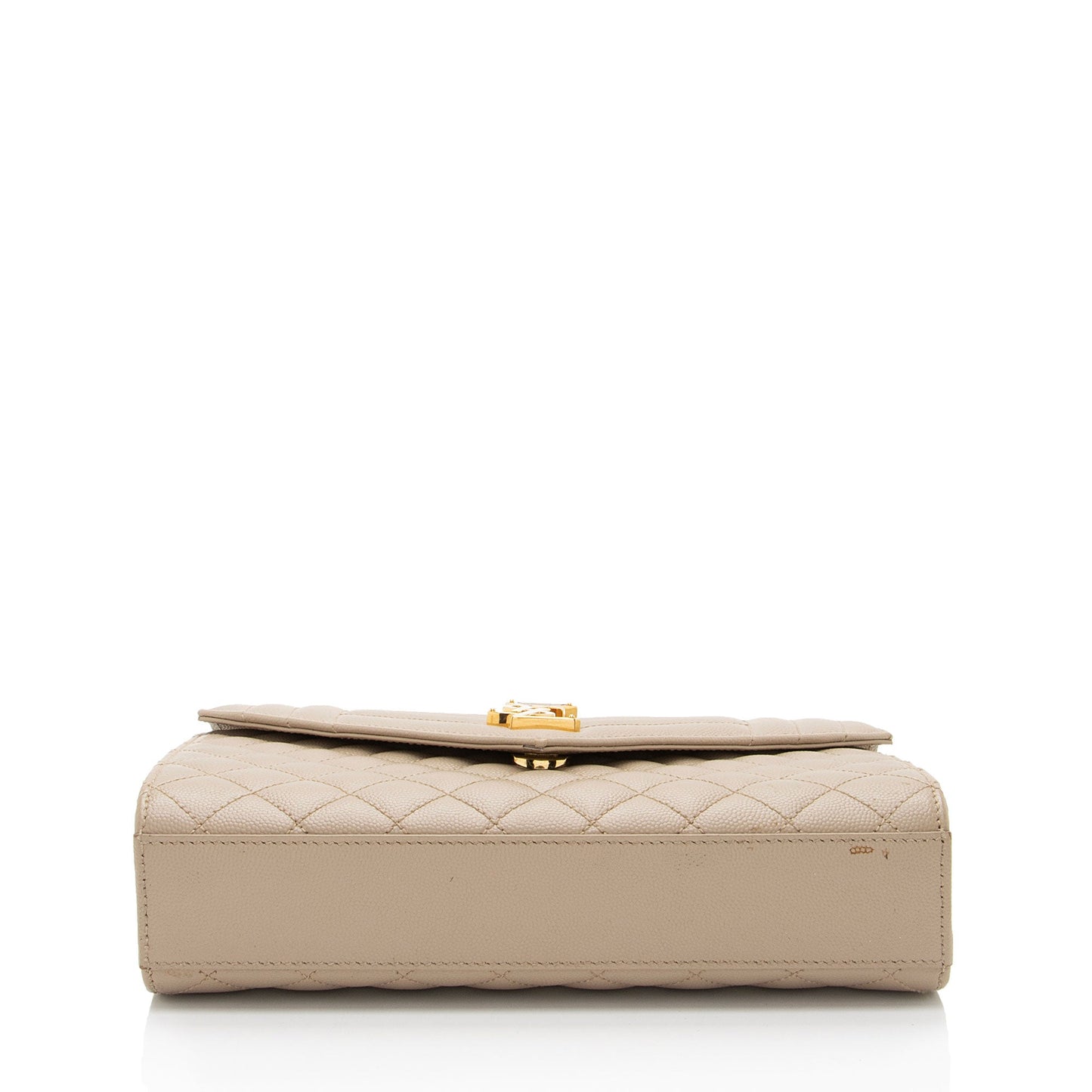 Saint Laurent Mixed Matelasse Grain de Poudre Monogram Medium Shoulder Bag G2A0mE