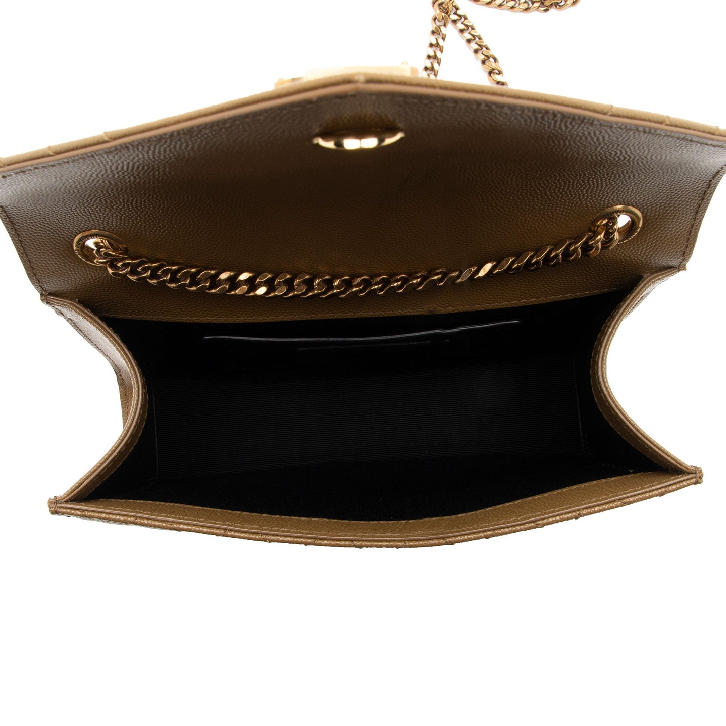 Saint Laurent Mixed Matelasse Grain de Poudre Monogram Small Shoulder Bag mgzvyO