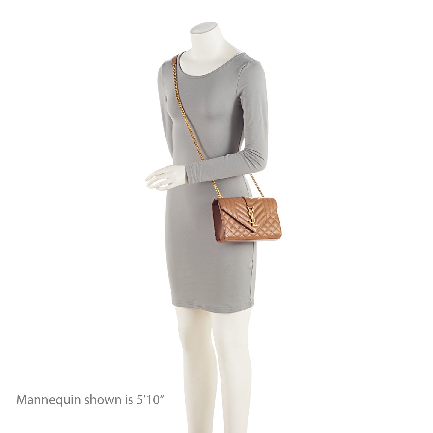 Saint Laurent Mixed Matelasse Grain de Poudre Monogram Small Shoulder Bag mgzvyO