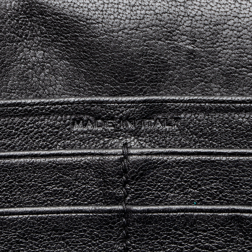 Saint Laurent Mixed Matelasse Leather Triquilt Monogram Wallet on Chain Bag 17618