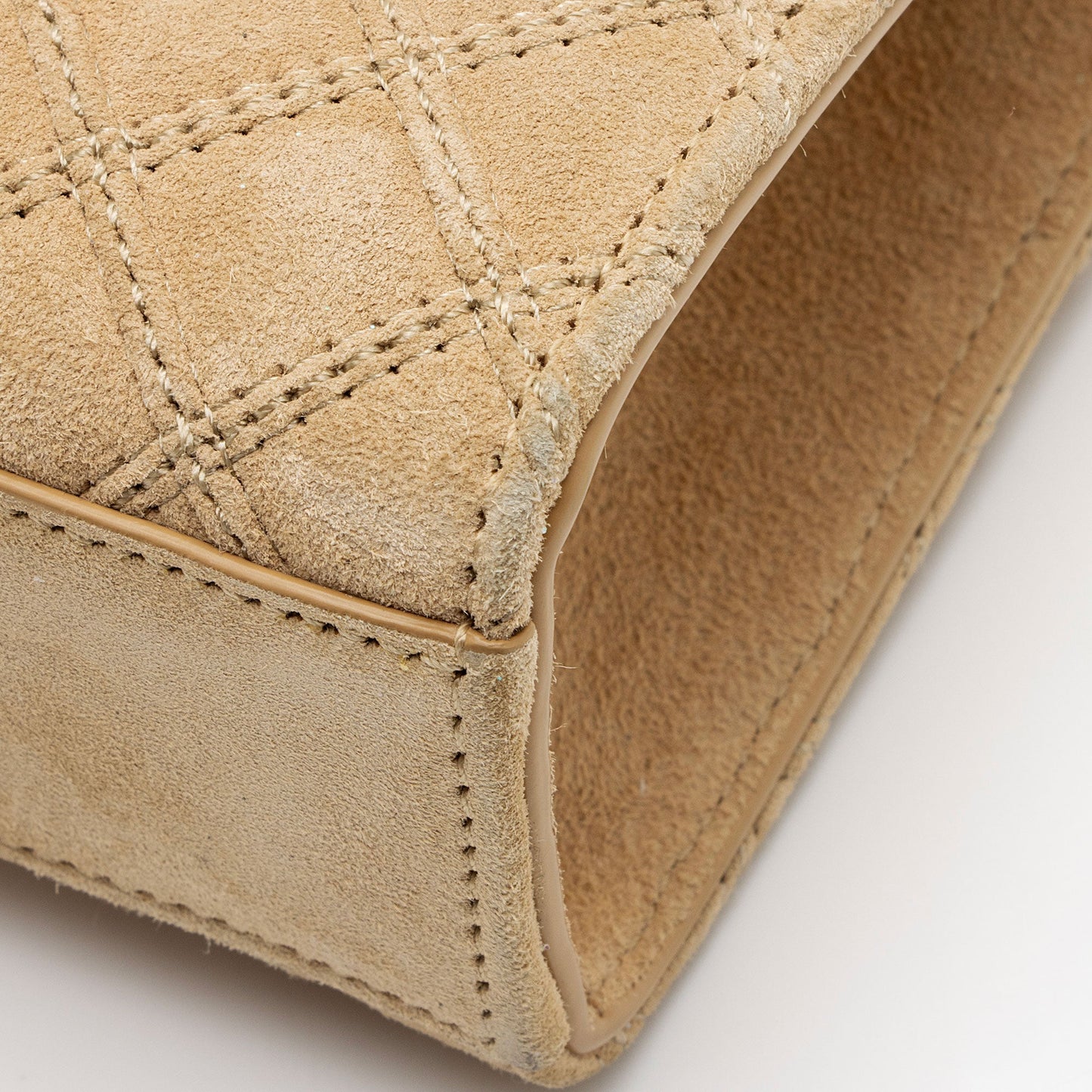Saint Laurent Mixed Matelasse Suede Monogram Medium Shoulder Bag cKetUS
