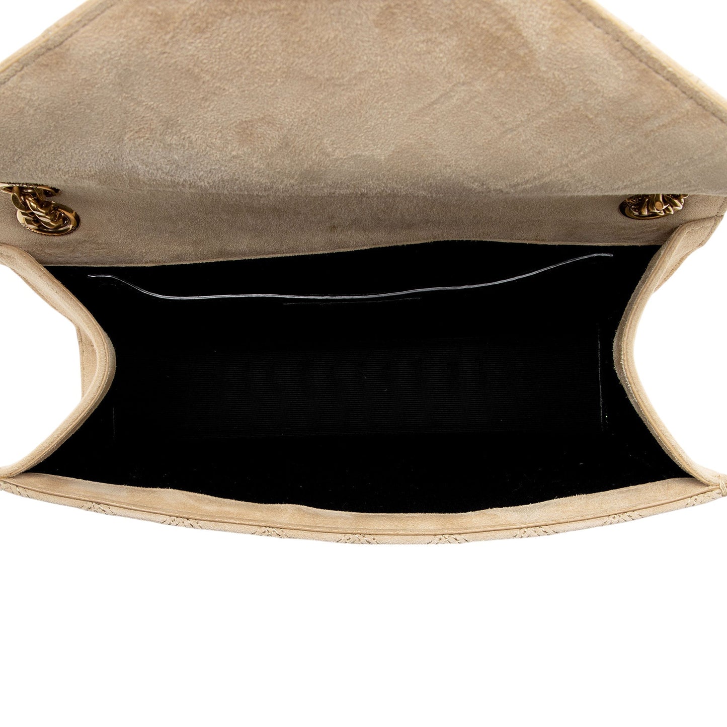 Saint Laurent Mixed Matelasse Suede Monogram Medium Shoulder Bag cKetUS