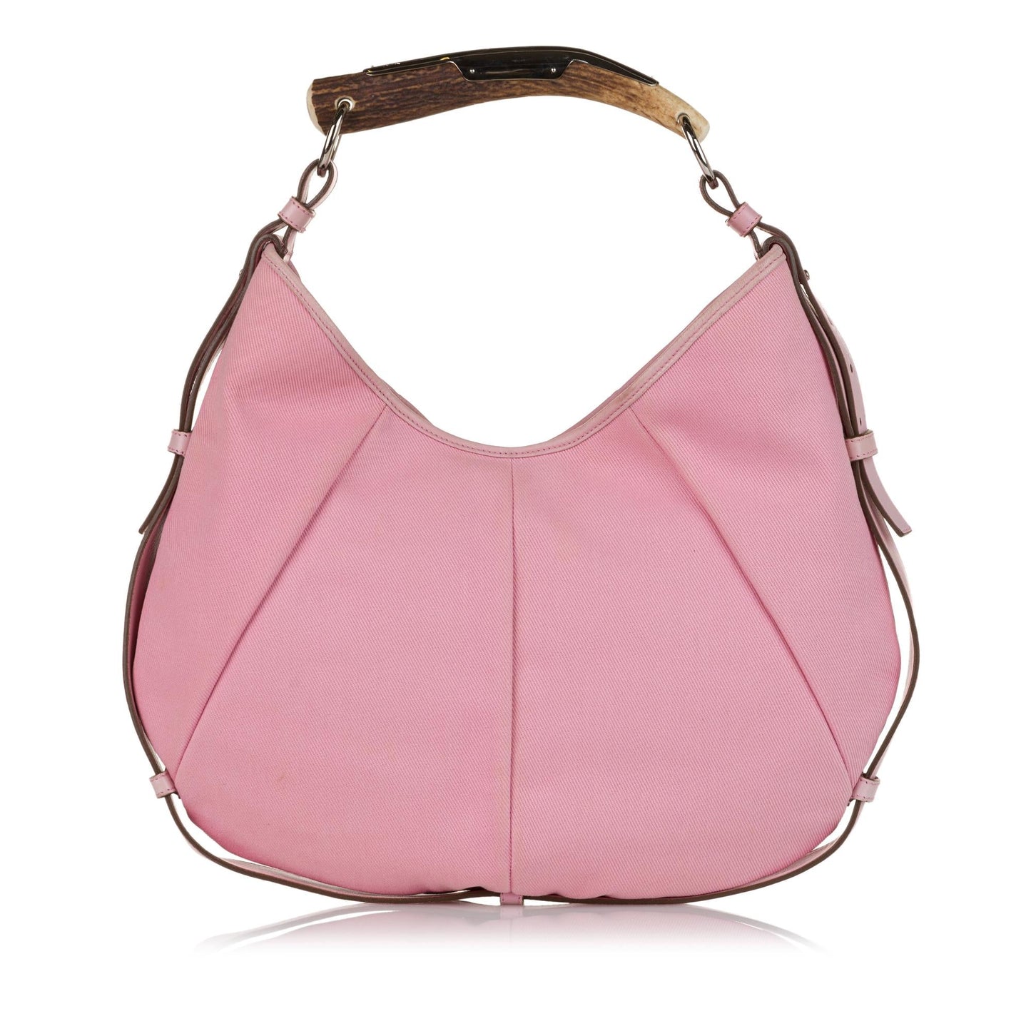 Saint Laurent Mombasa Canvas Shoulder Bag (SHG-33719