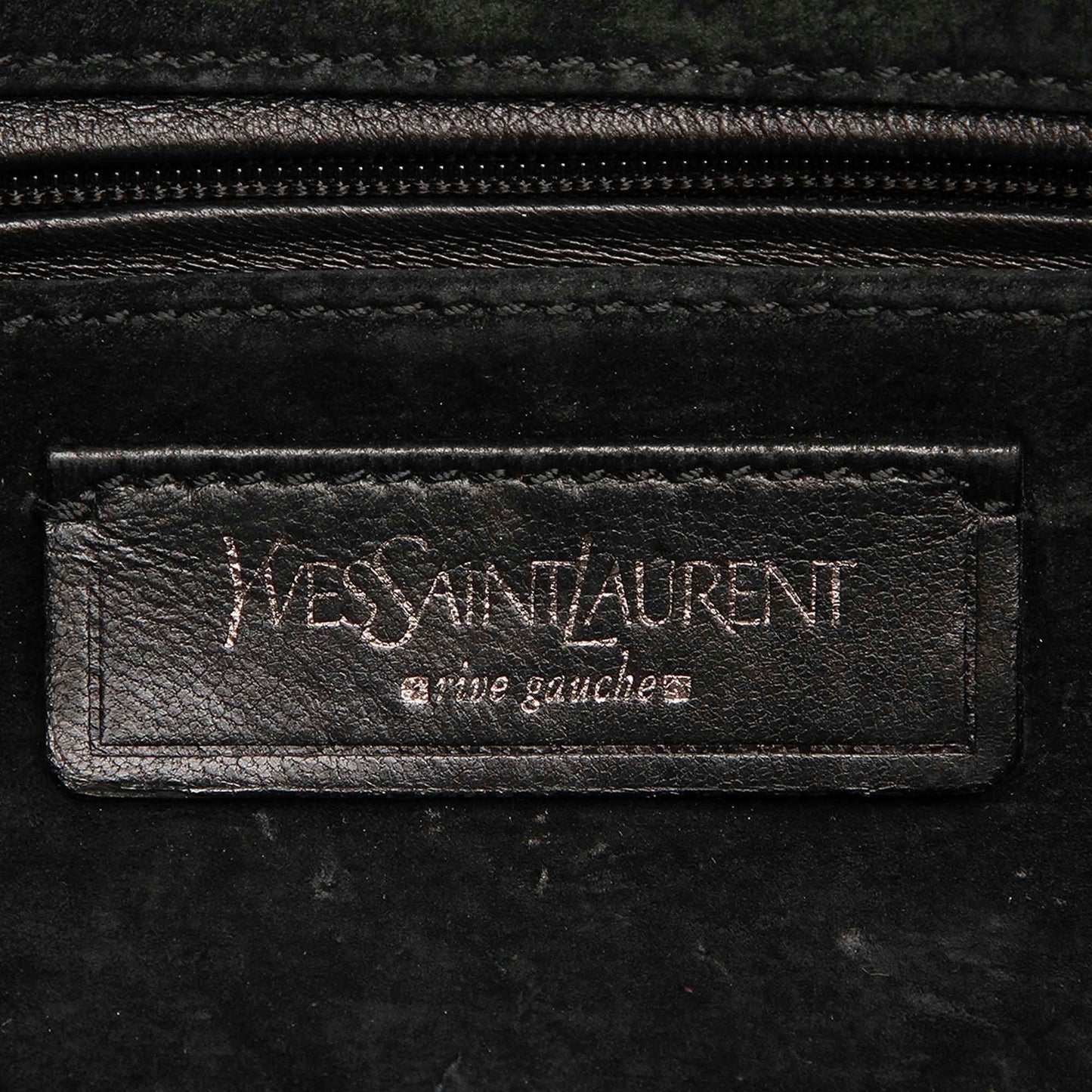 Saint Laurent Mombasa Leather Shoulder Bag (SHG-22379