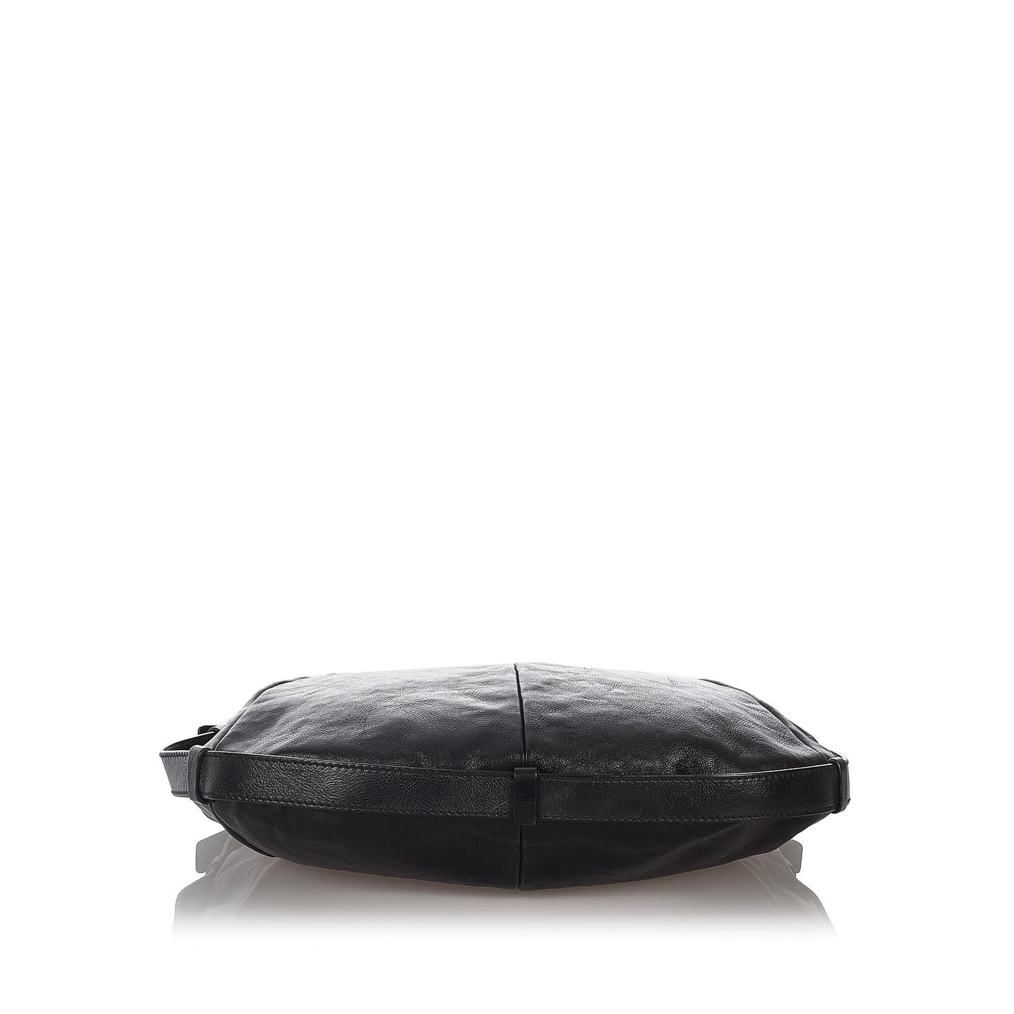 Saint Laurent Mombasa Leather Shoulder Bag (SHG-27088