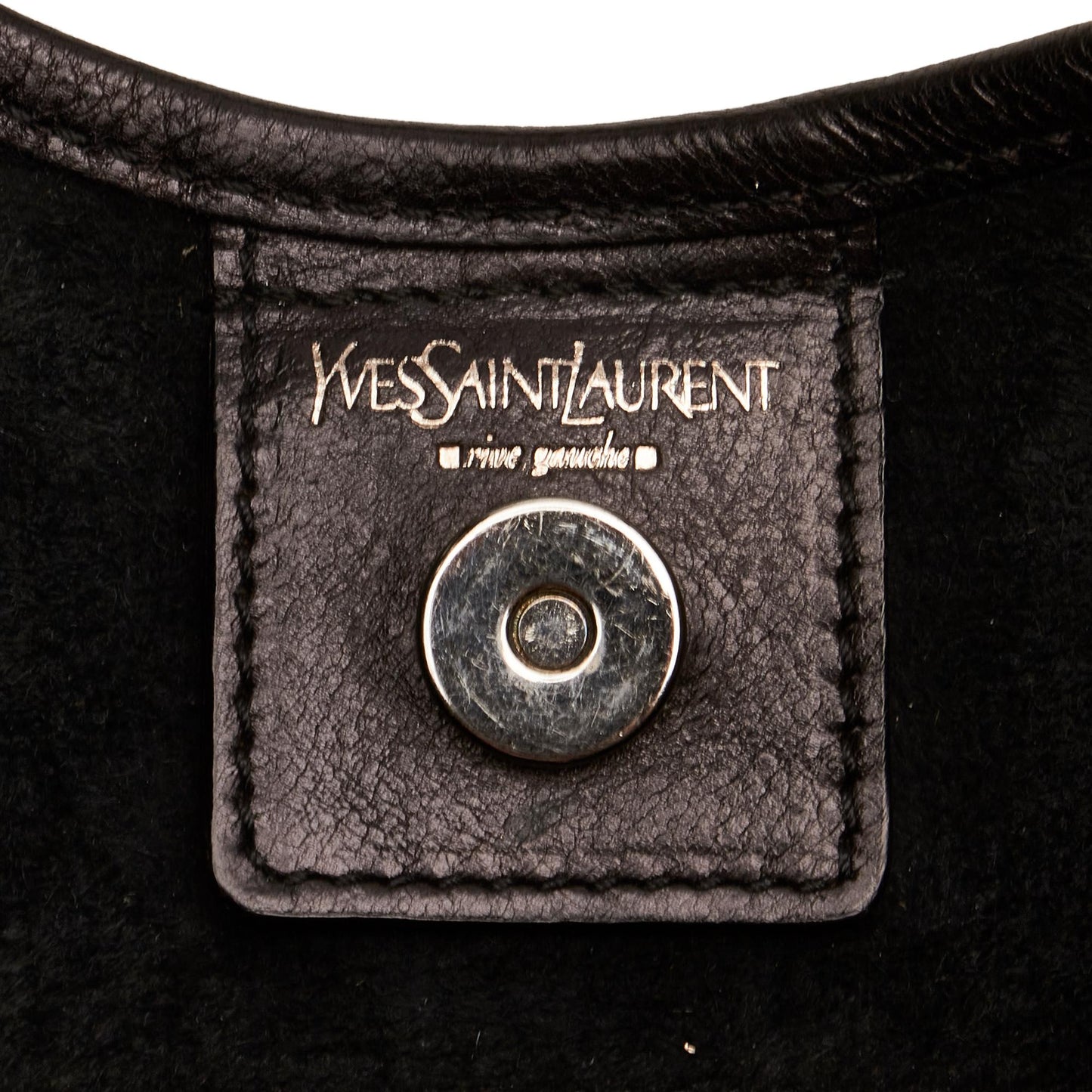 Saint Laurent Mombasa Leather Shoulder Bag (SHG-27088