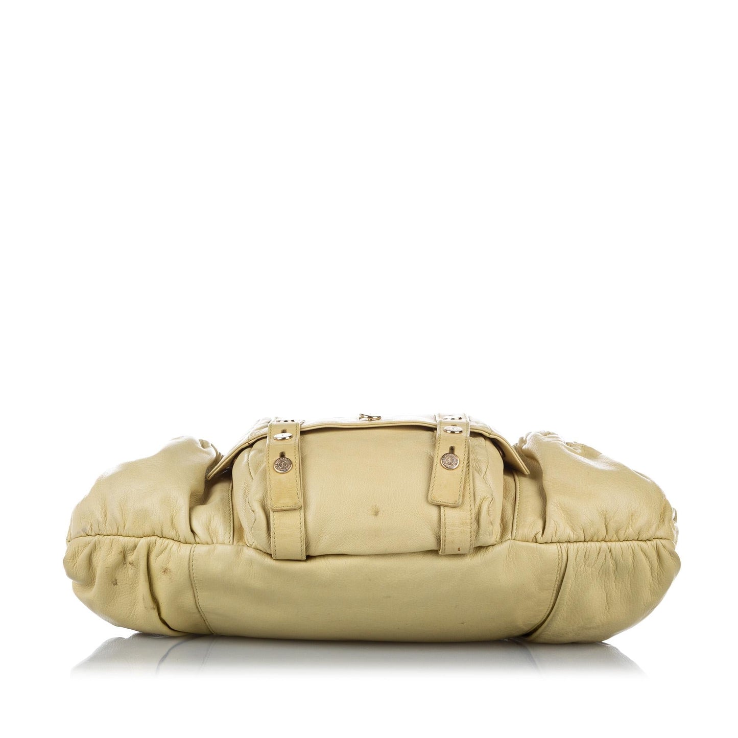 Saint Laurent Mombasa Leather Shoulder Bag (SHG-32337