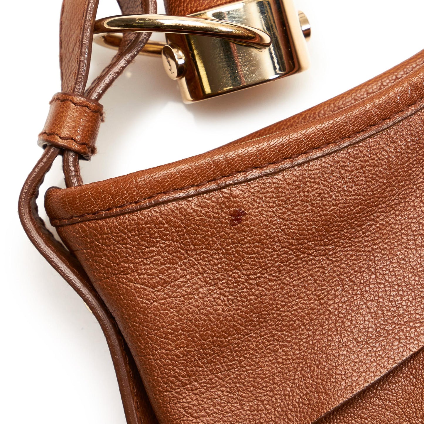 Saint Laurent Mombasa Saint Tropez Leather Shoulder Bag (SHG-28283