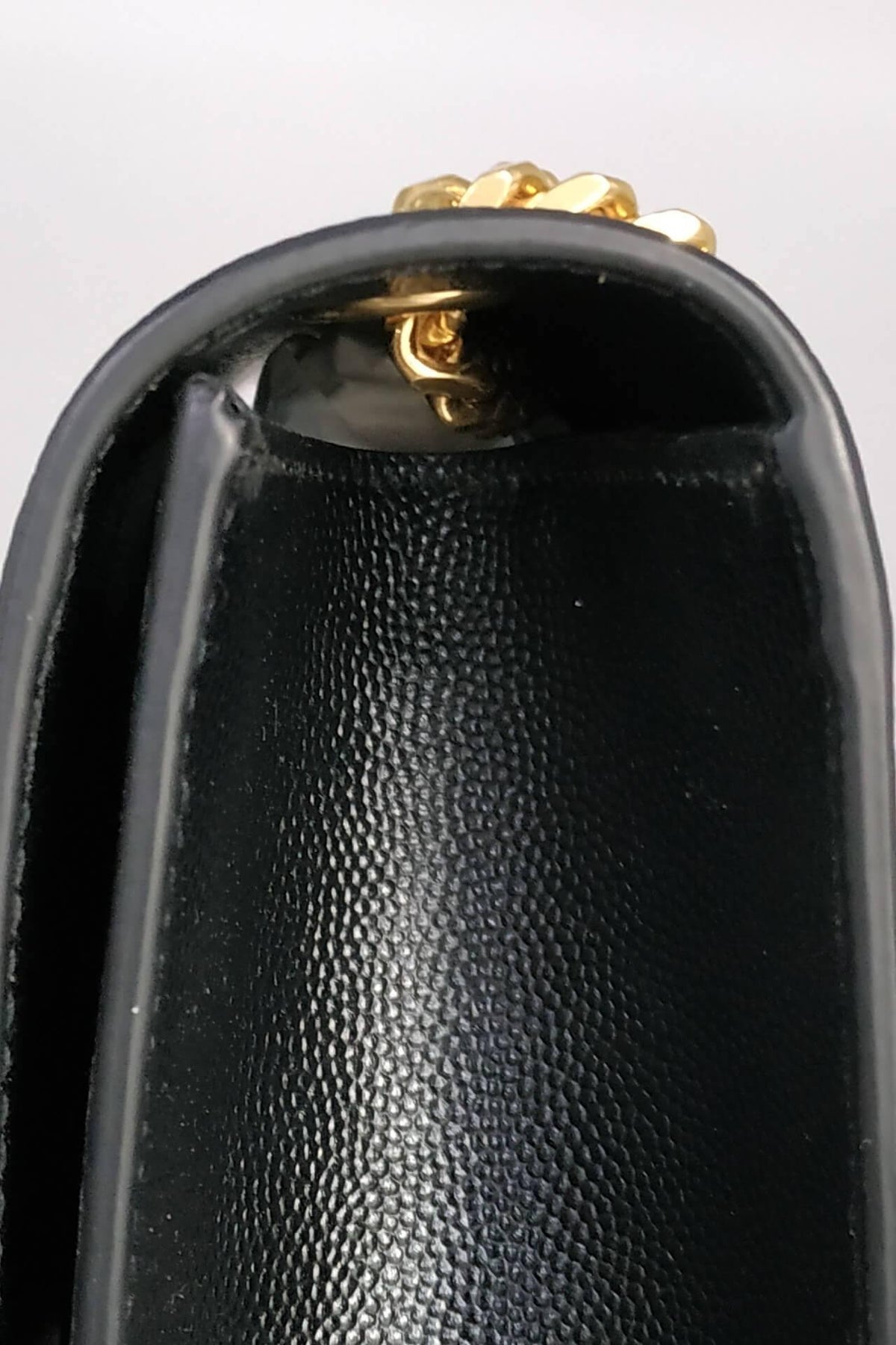 Monogram Medium Kate Black with Gold Hardware