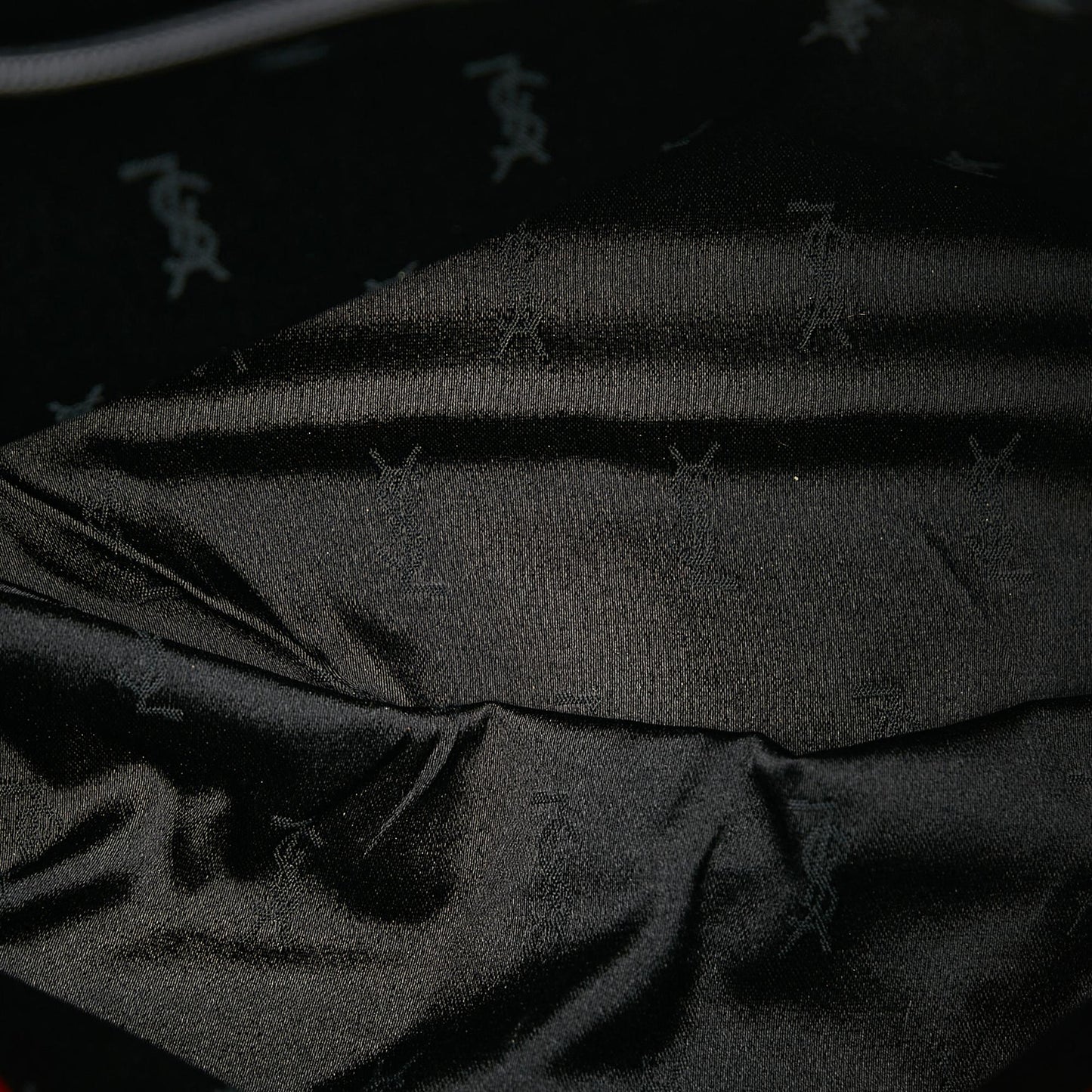 Saint Laurent Monogram Nylon Shoulder Bag (SHG-23833
