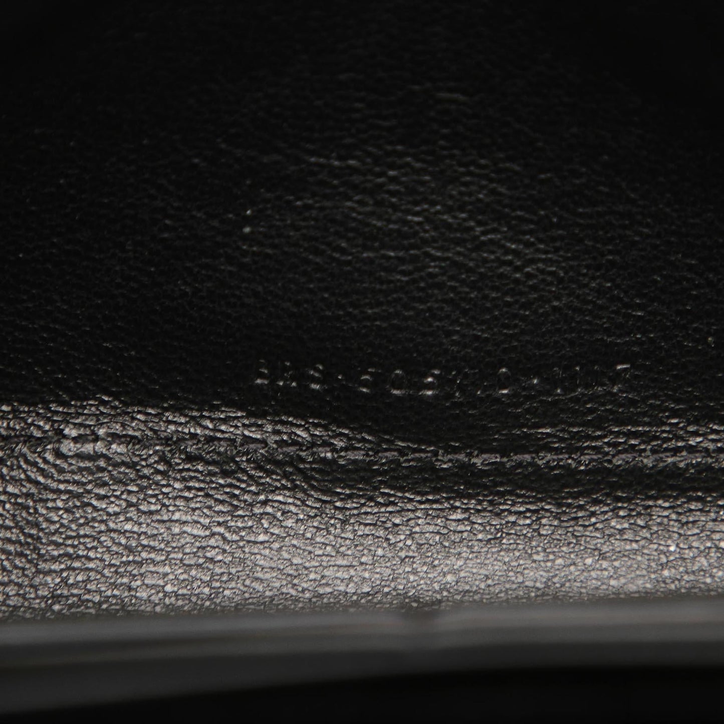 Saint Laurent Monogram Sequined Wallet on Chain (SHG-24959